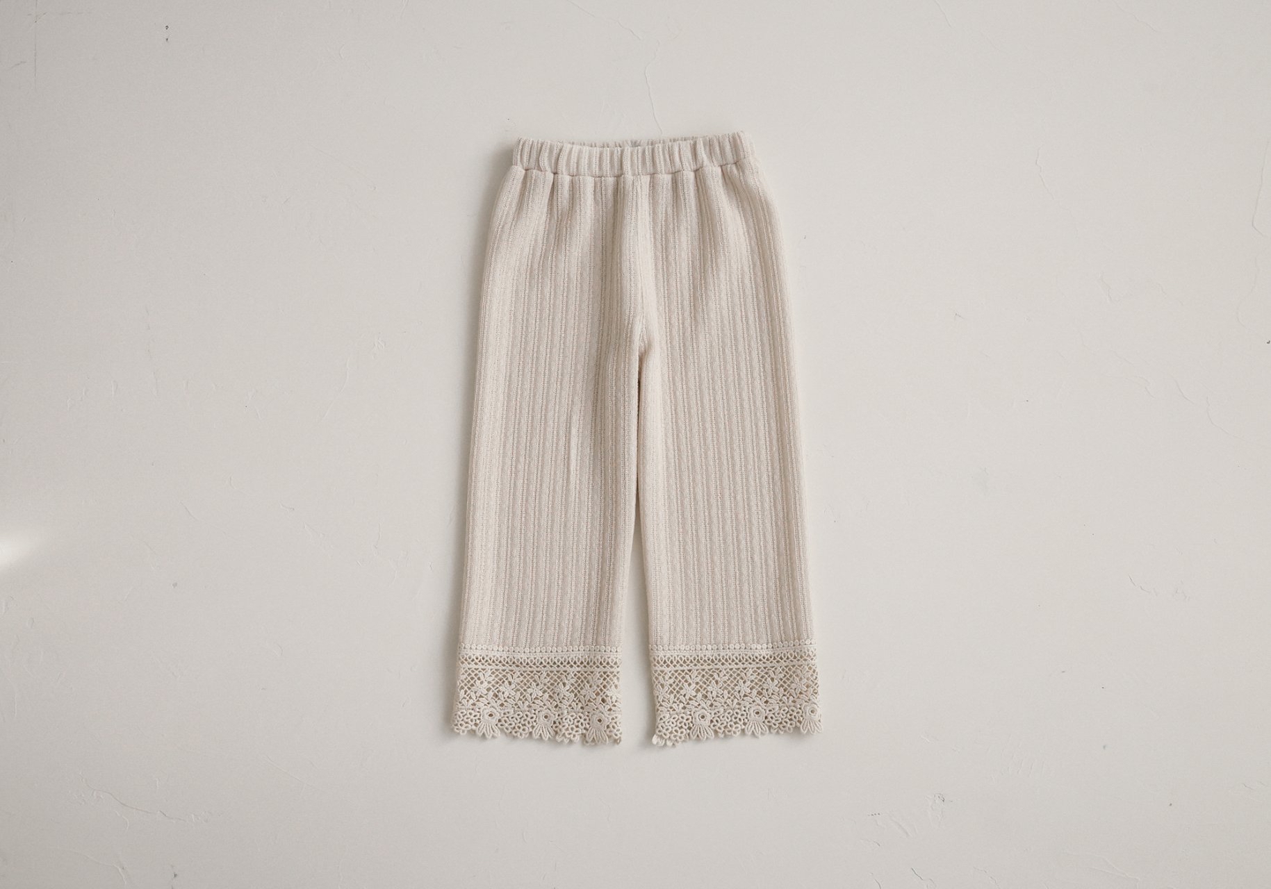 Flo | knit pants (Ivory 120(105-115)