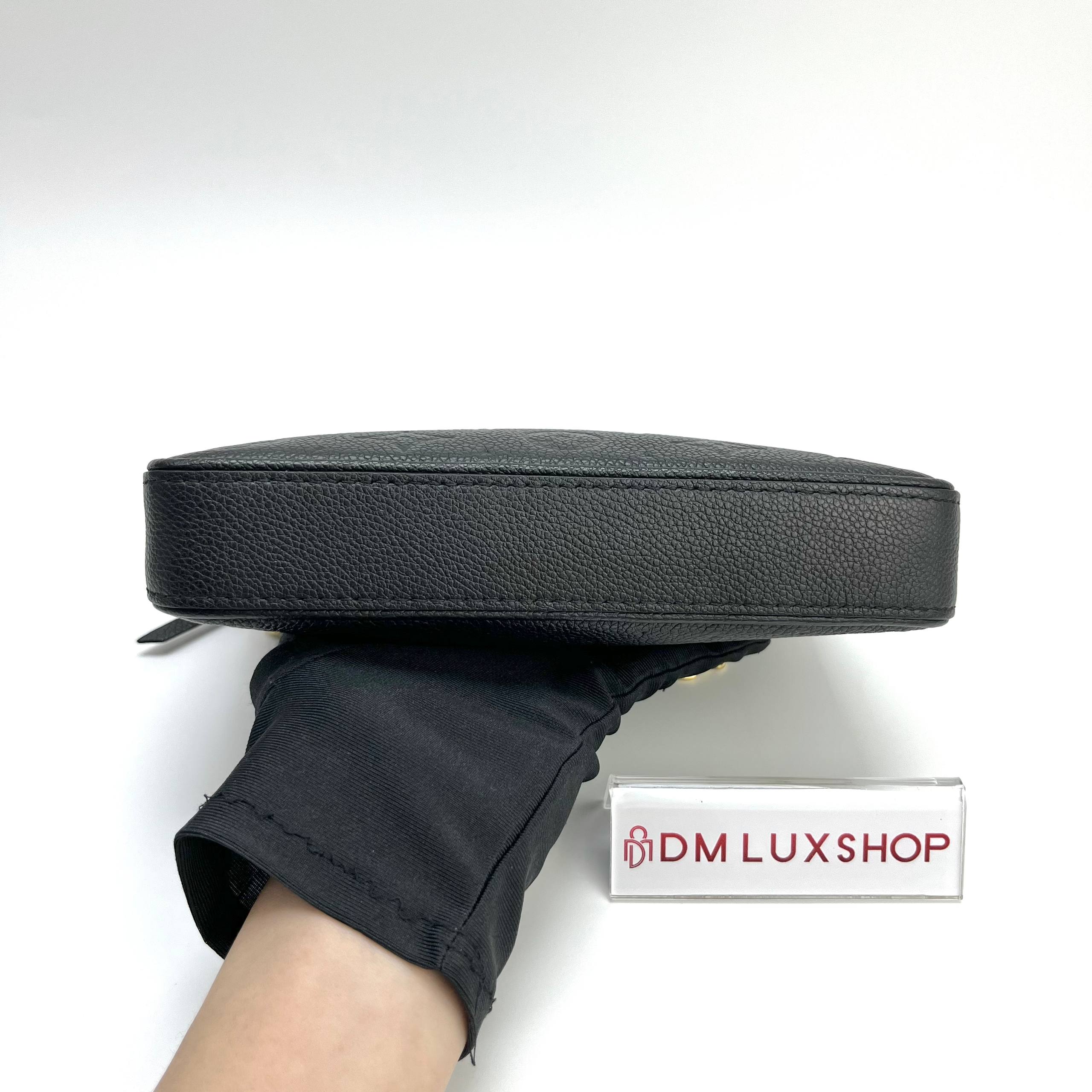 LV Black Empreinte Leather Easy Pouch On Strap GHW