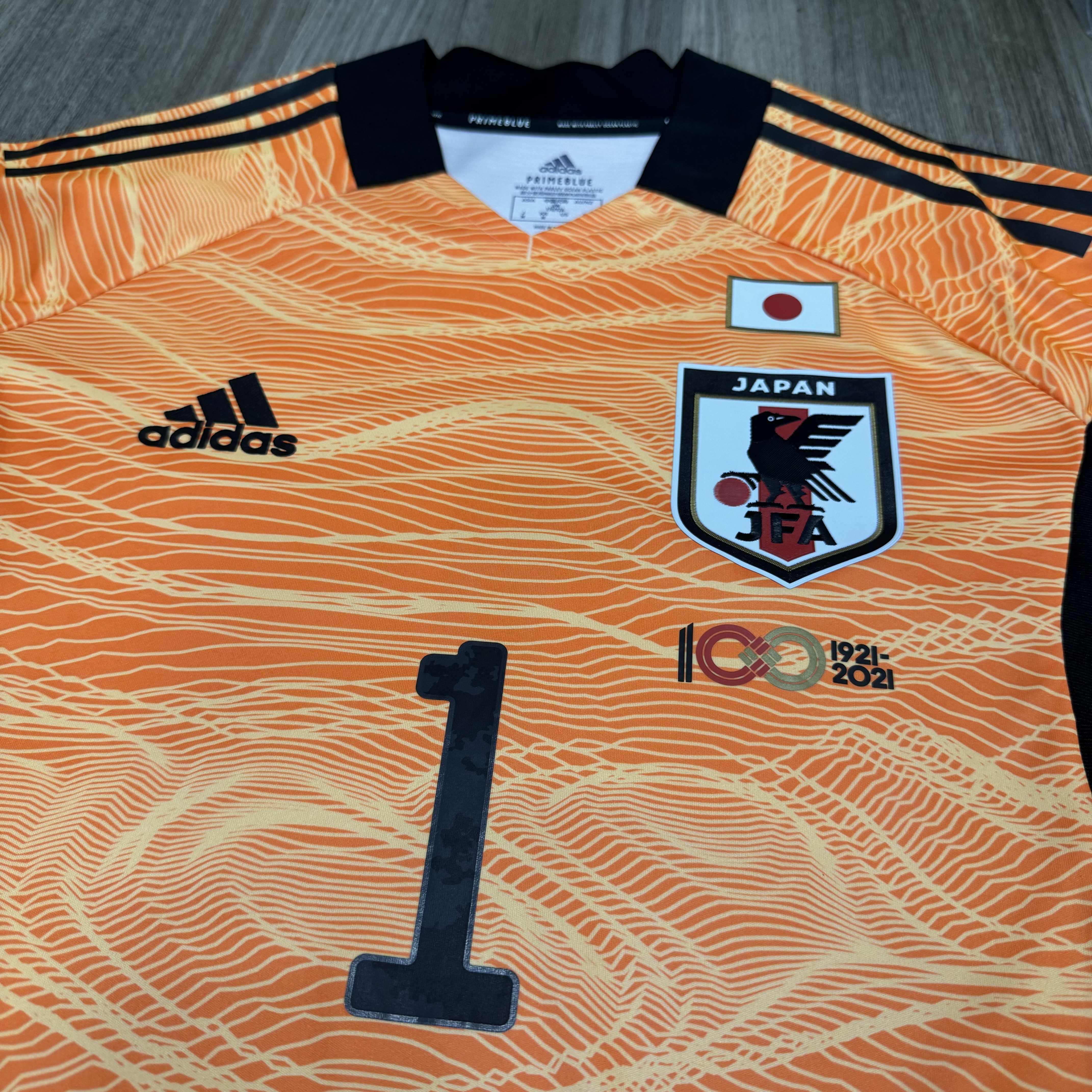 Japan 20/21 goalkeeper shirt #1 Nakamura