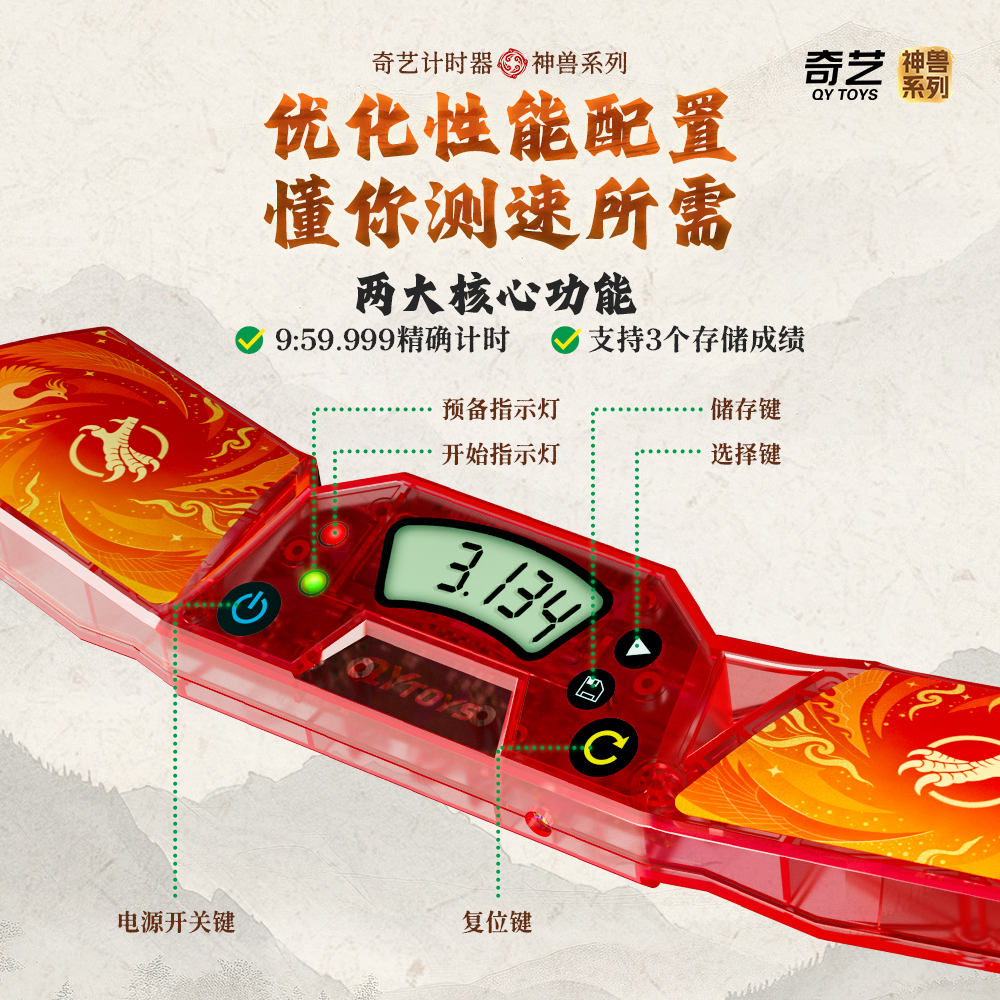 奇藝 扭計骰計時器 Qiyi Timer (神獸系列)