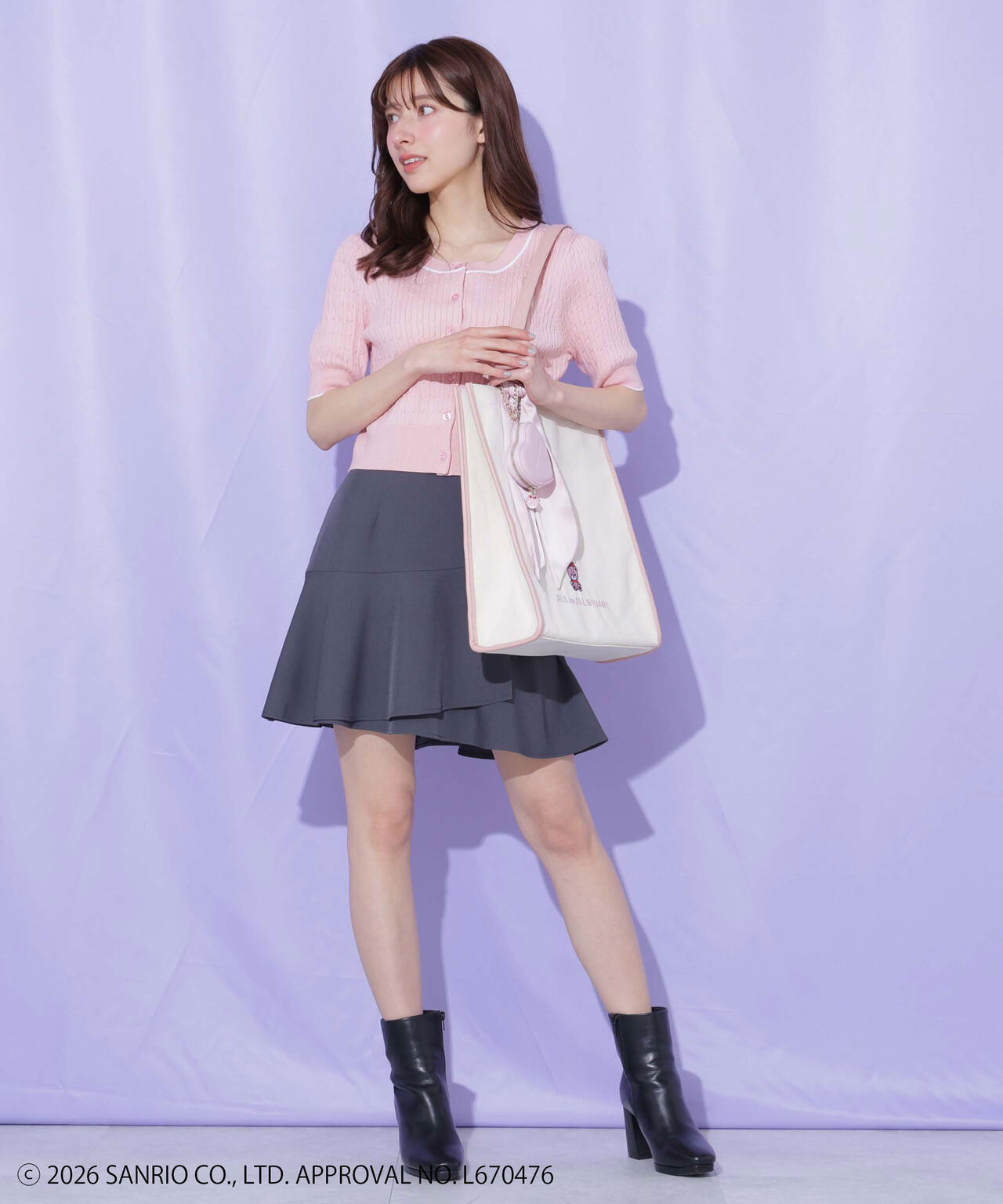 🎀【預訂】 JILL by JILL STUART Tiny Chum Collaboration Tote Bag - Pink