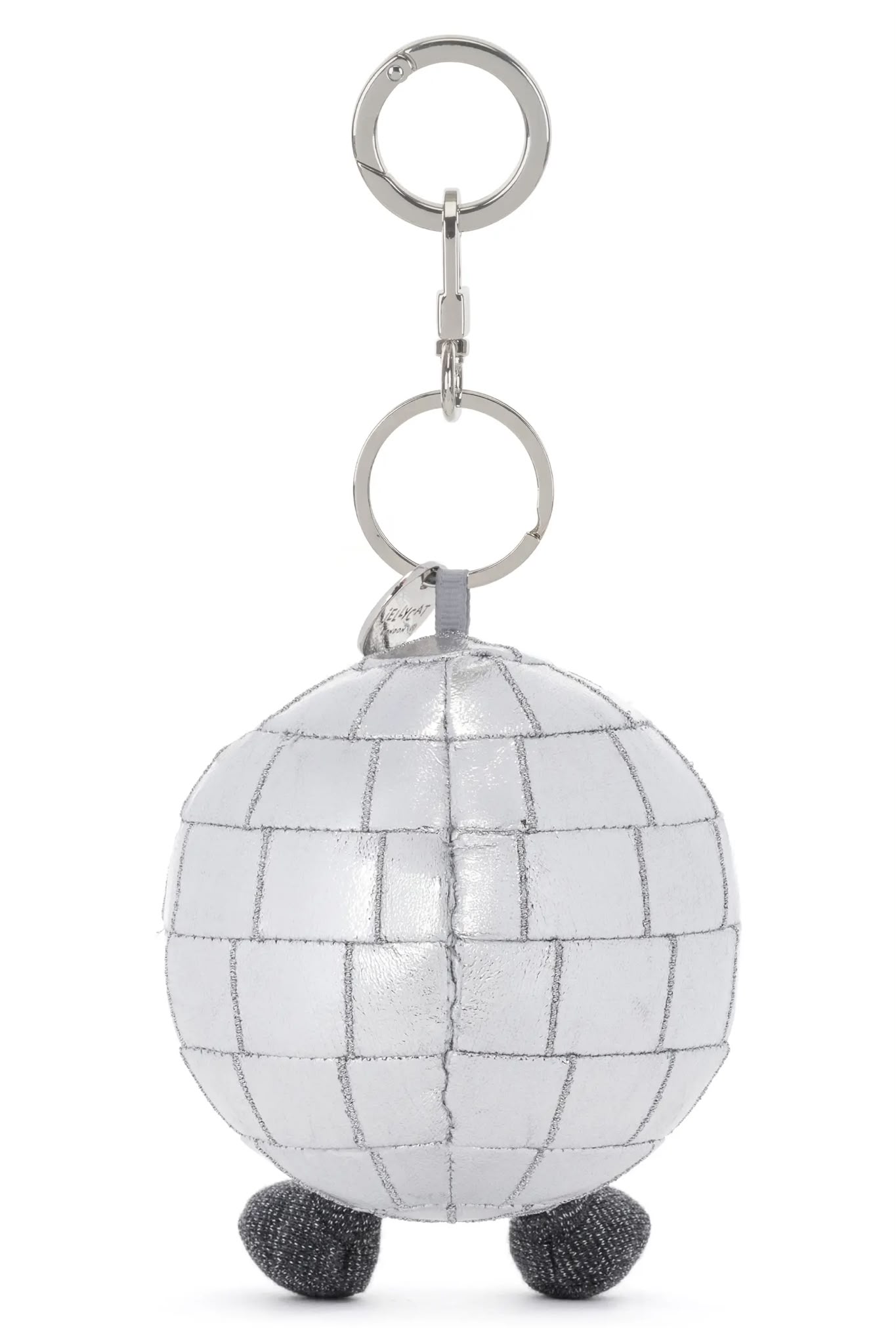 Jellycat Amuseables Disco Ball Bag Charm H23cm 小銀燈球鎖匙扣