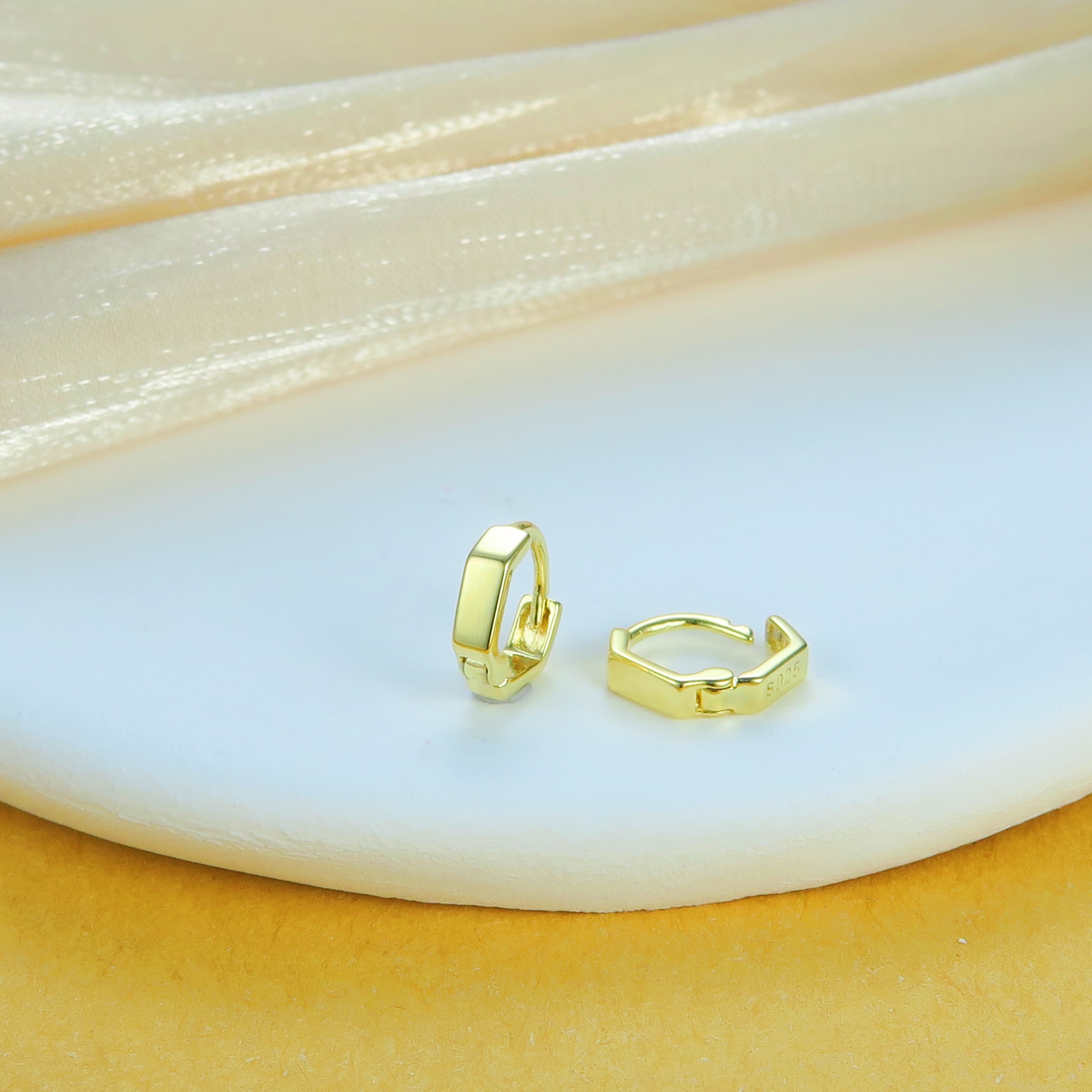 NO.E145   925純銀耳環   內徑約6mm   