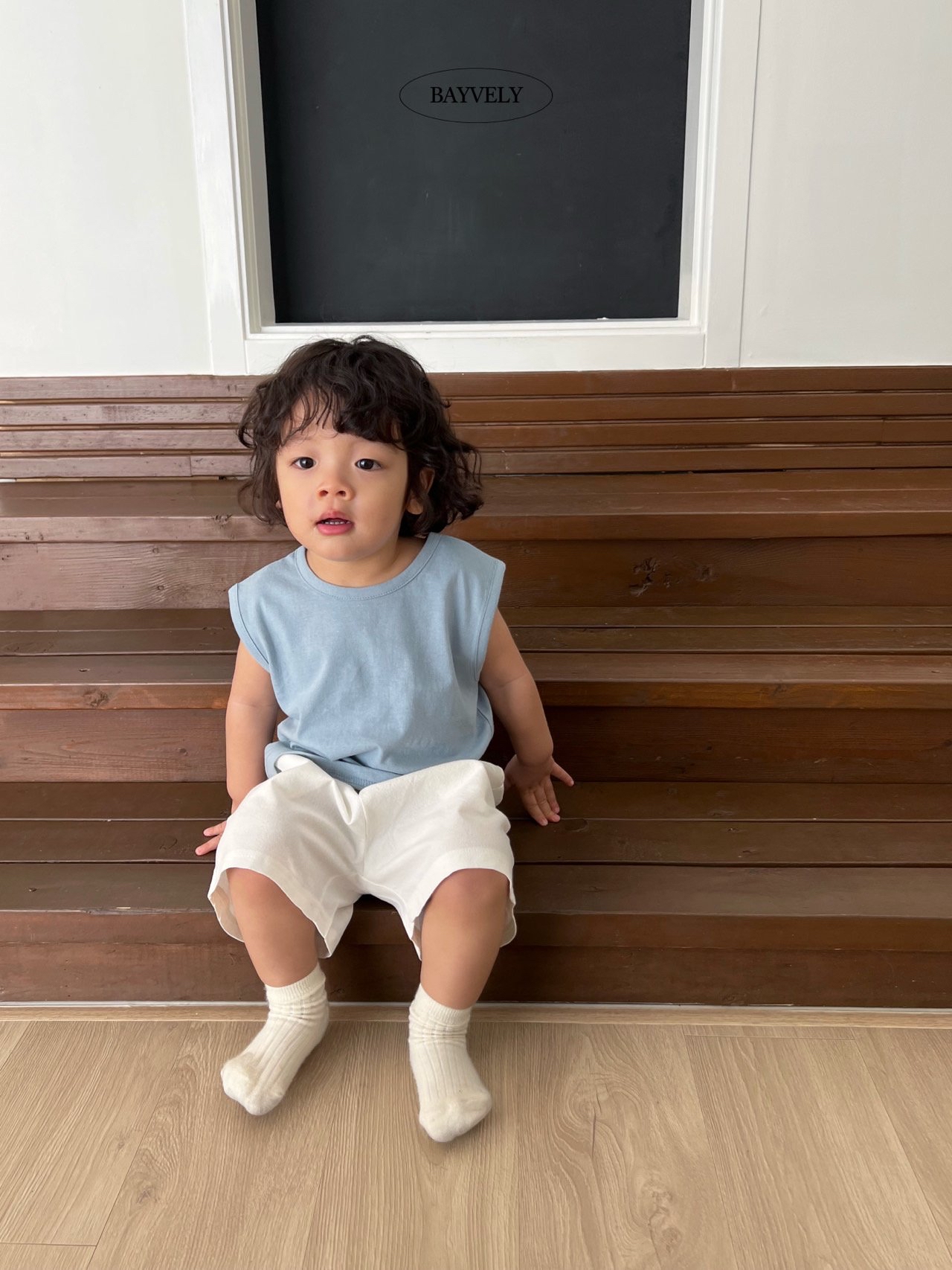 🇰🇷BAYVELY tee+背心set