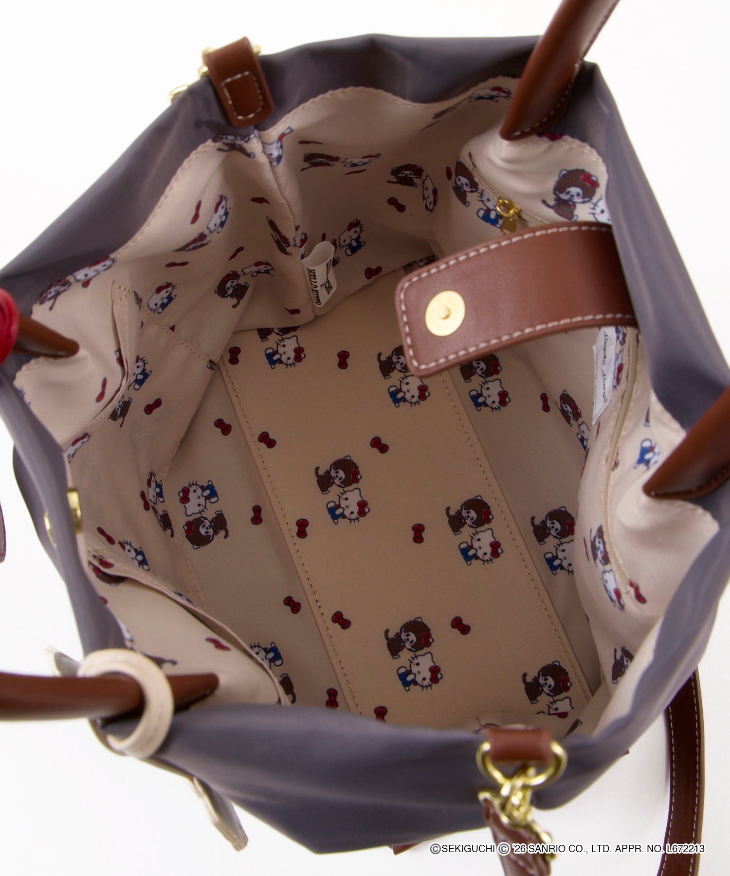 🎀【預訂】Monchhichi × Hello Kitty Charm bag G