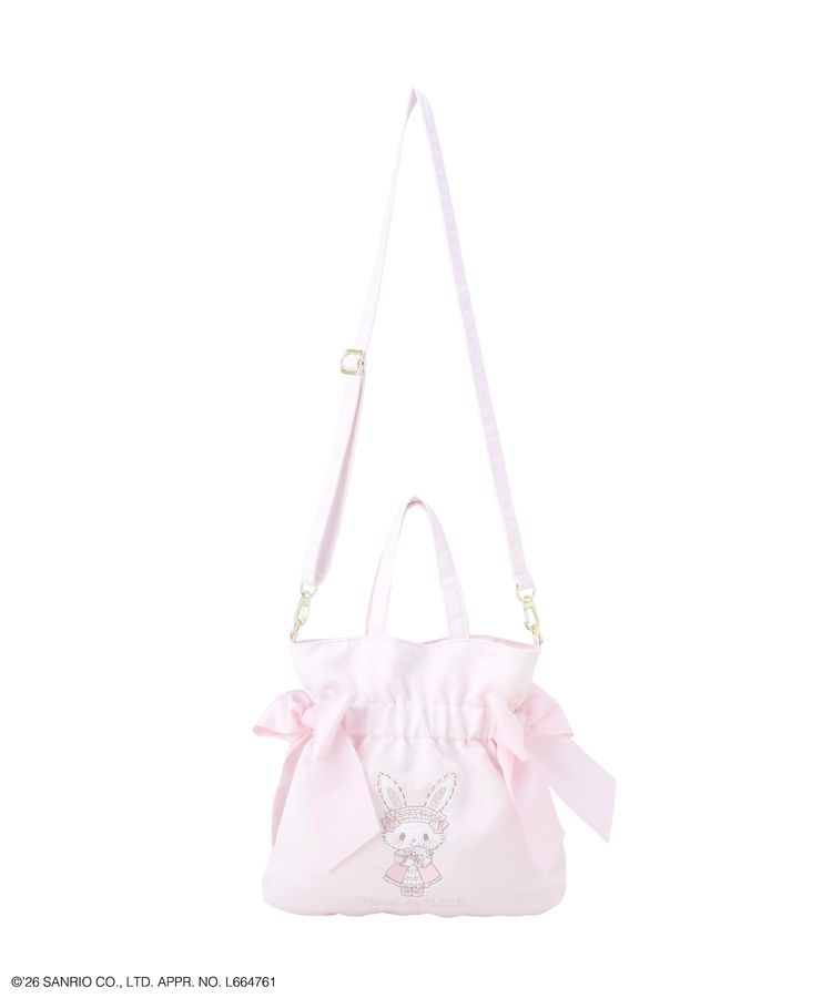 🎀【預訂】Maison de FLEUR × Wish me mell & Cinnamoroll 2way Bag