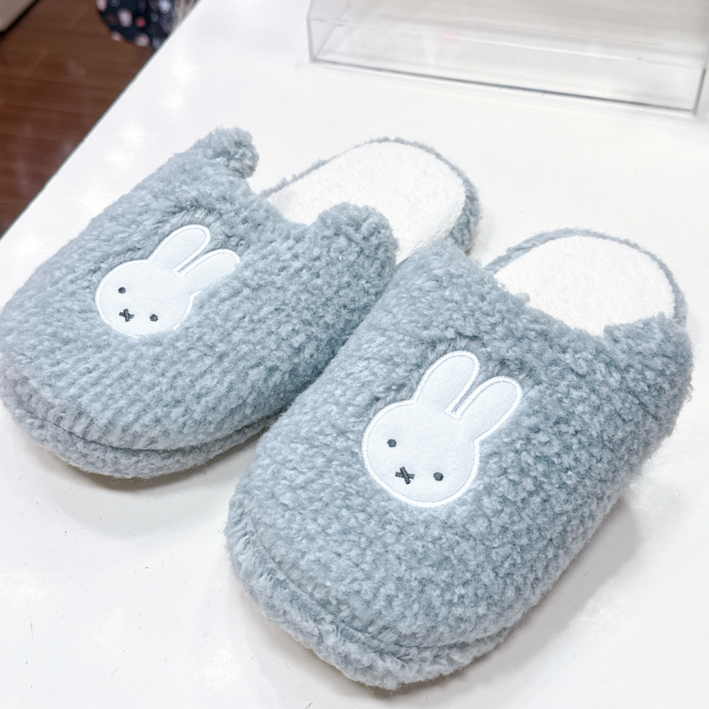 日本限定版Miffy家居拖鞋 23至25 cm