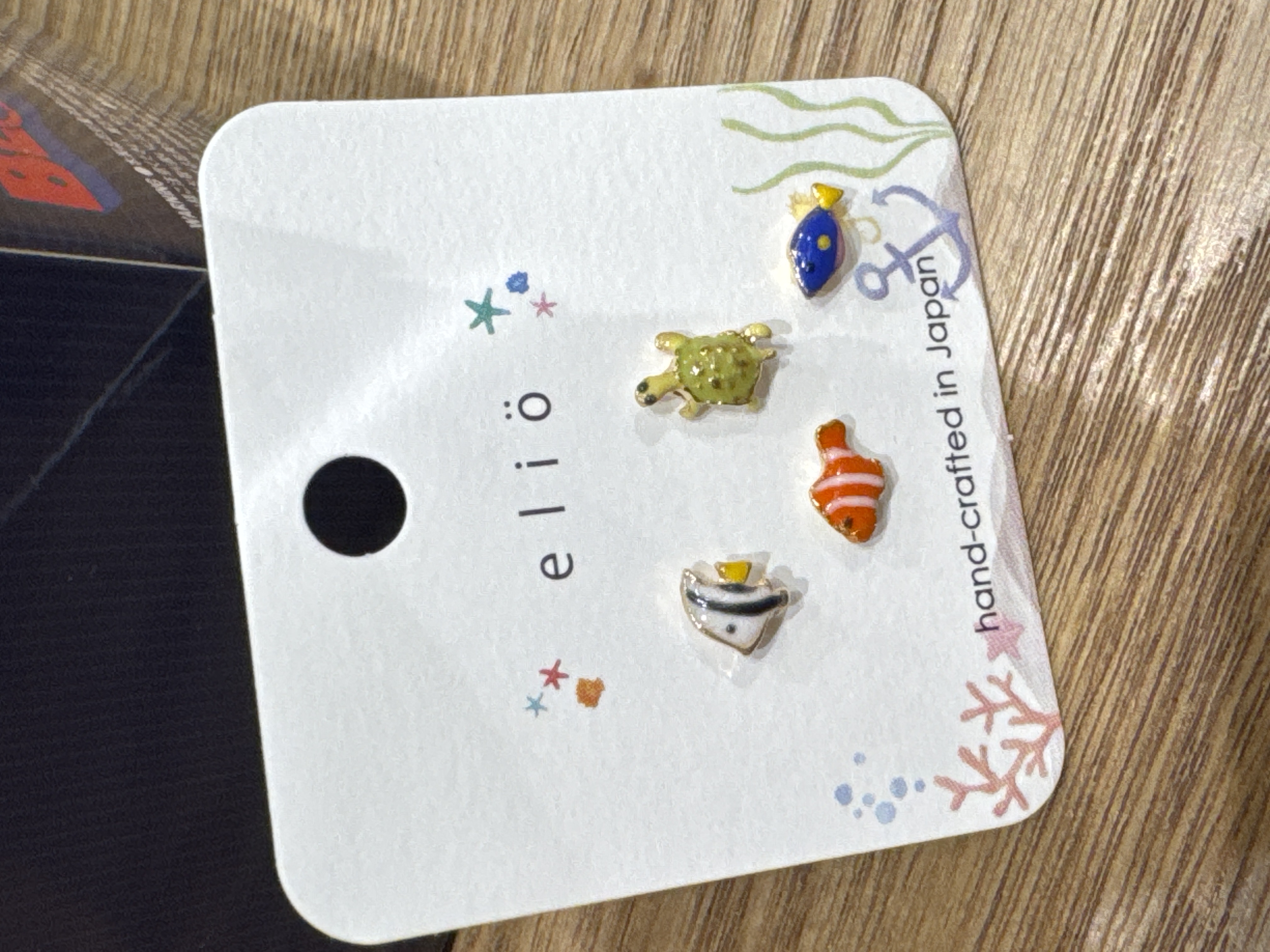 elio 耳環-熱帶魚