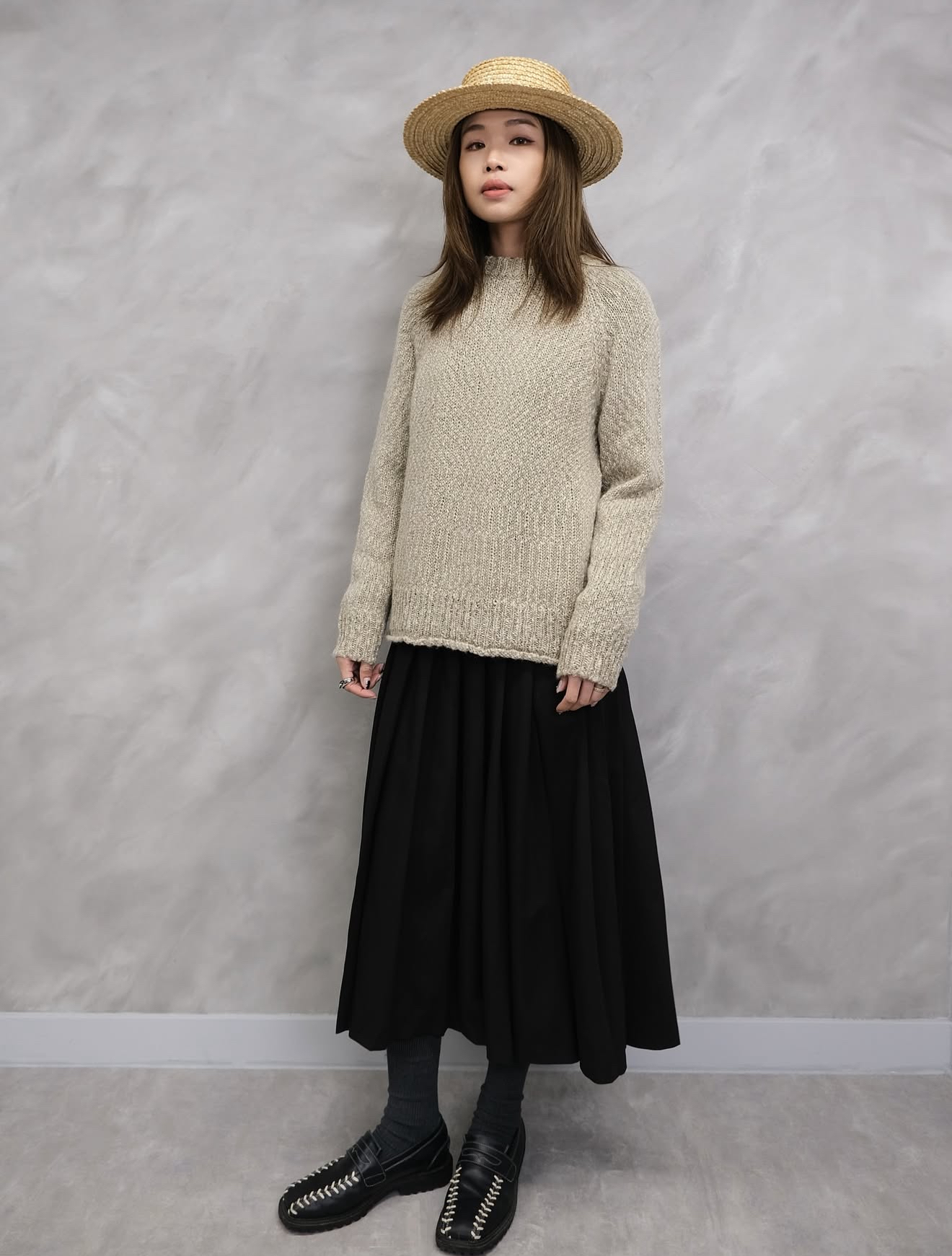 Basic knit top #top89