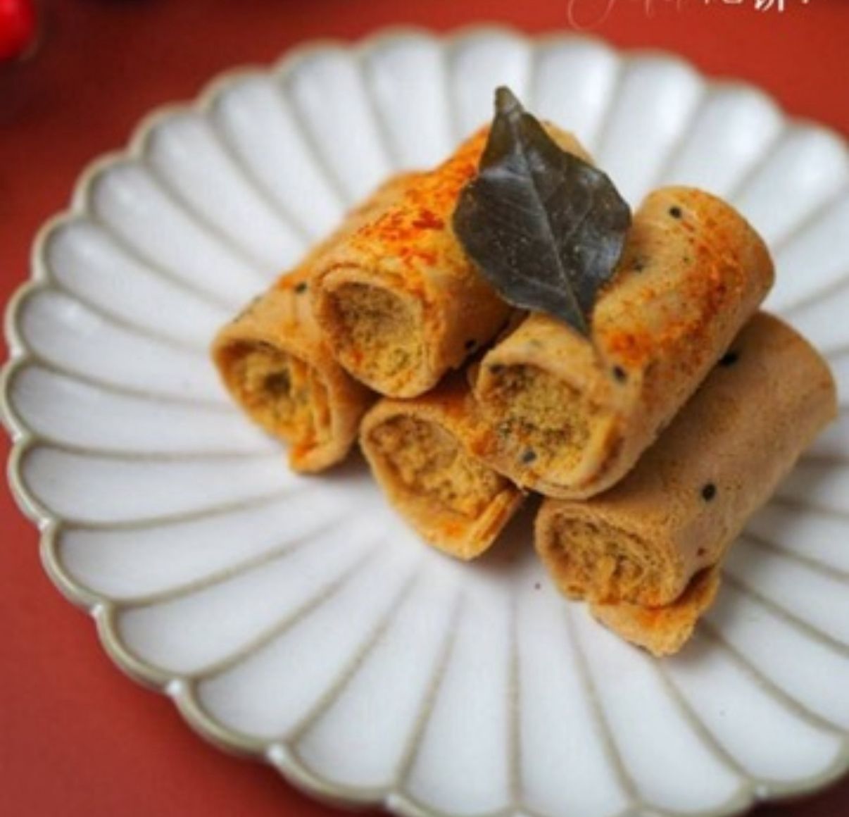 【賀年小食】雞絲蛋捲