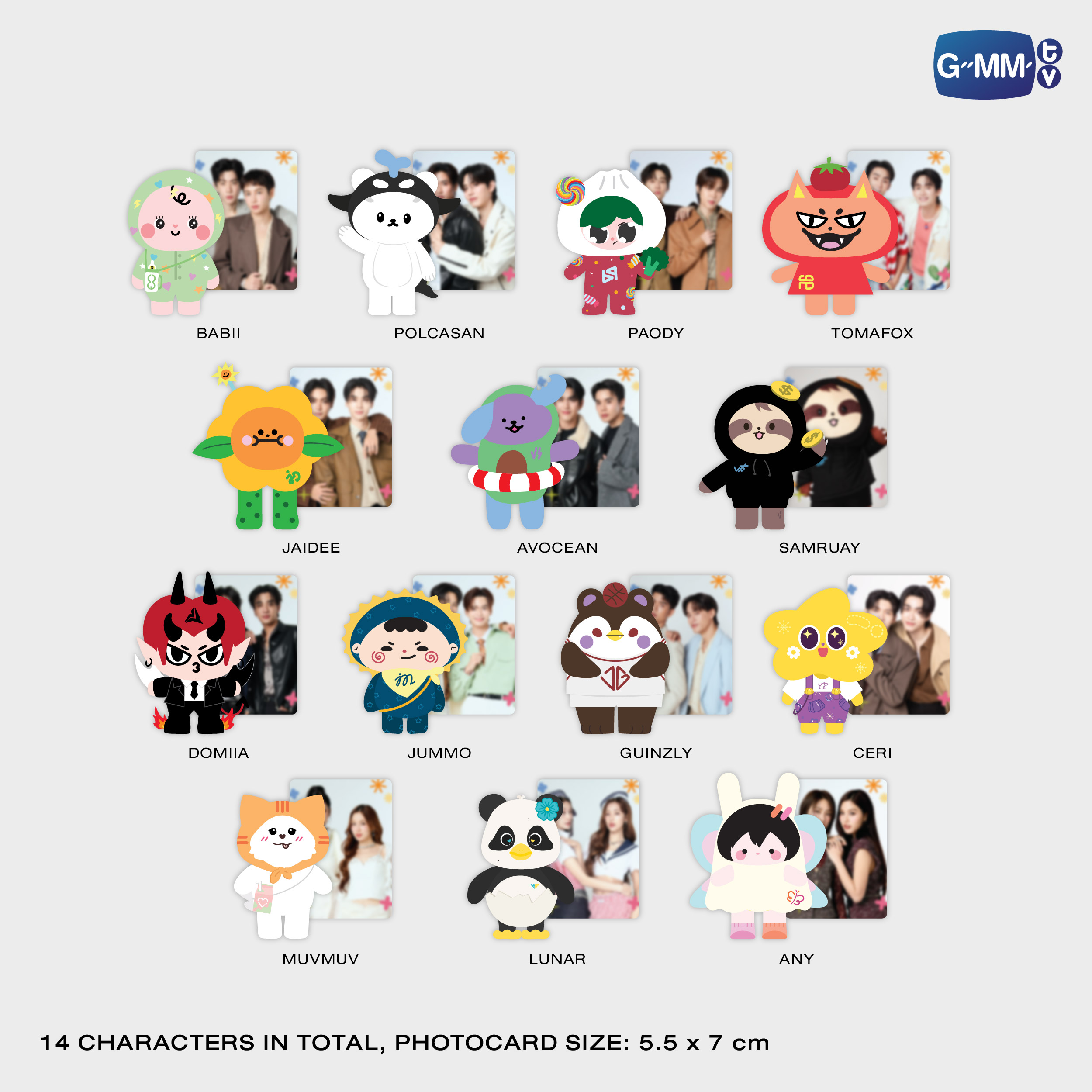 FANDOM CHARACTER RANDOM ART TOY (BOX A) | WHOLE SET