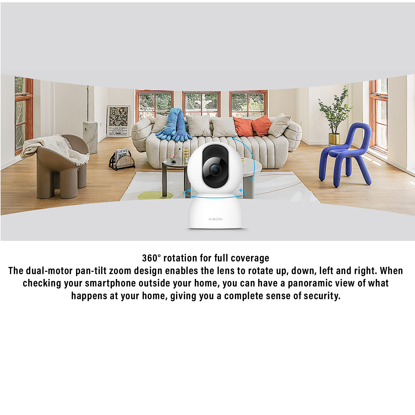 Xiaomi 2.5K C400 360° Smart Camera Ultra-Clear (BHR9242MY)