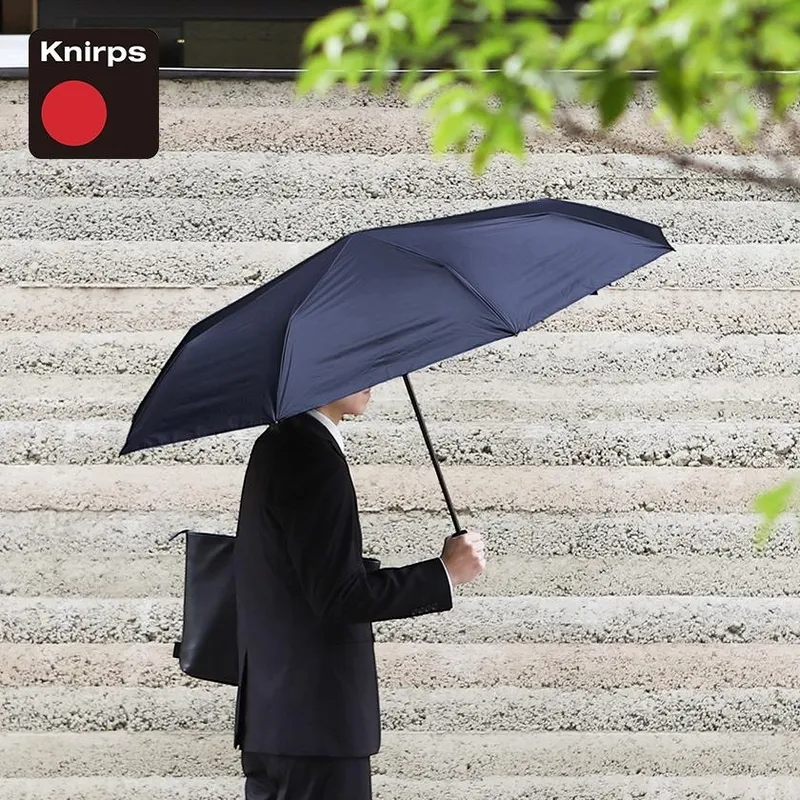 Knirps U.090 超輕大傘面摺疊傘 Navy深藍色