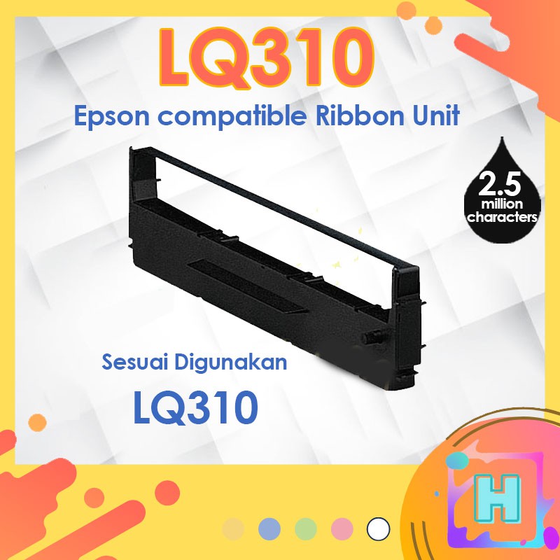🔥Compatible Premium Quality Ribbon LQ-310 LQ 310 10 Meters User For LQ310 Dot Matrix Printer