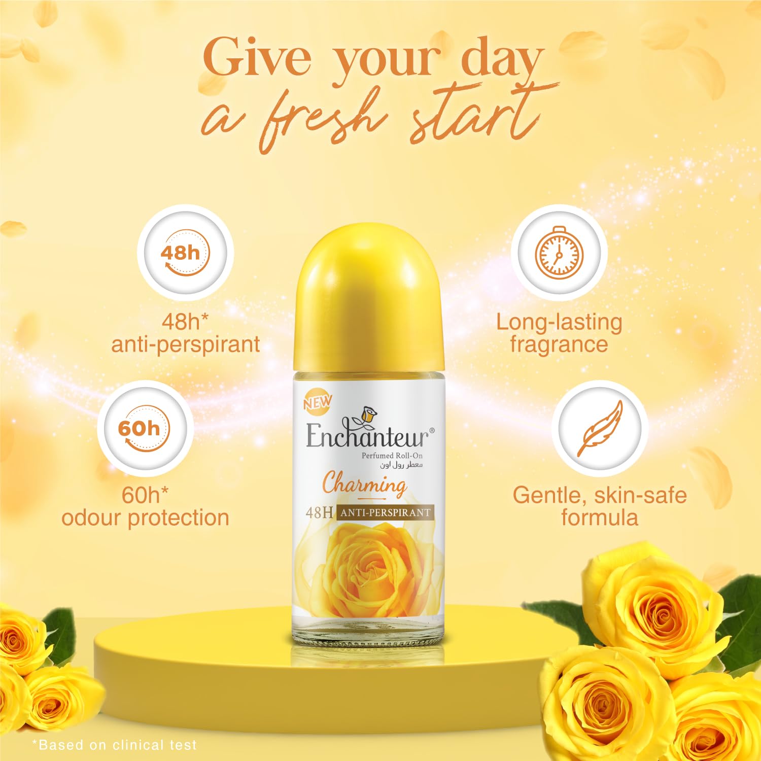 Charming Enchanteur Deodoran Perfumed Roll On Wanita 50ml