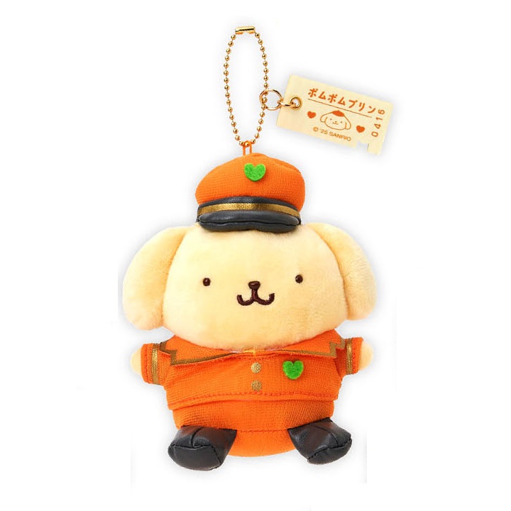  現貨｜Sanrio Pompompurin 布甸狗 東京站限定 日版 毛公仔 吊飾 掛件 (38420-8)