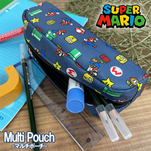 🆕【⭐訂購⭐】🌀 🇯🇵 日本直送 #​SuperMario 筆袋小物袋🌀 [PLDA-0074][260508]