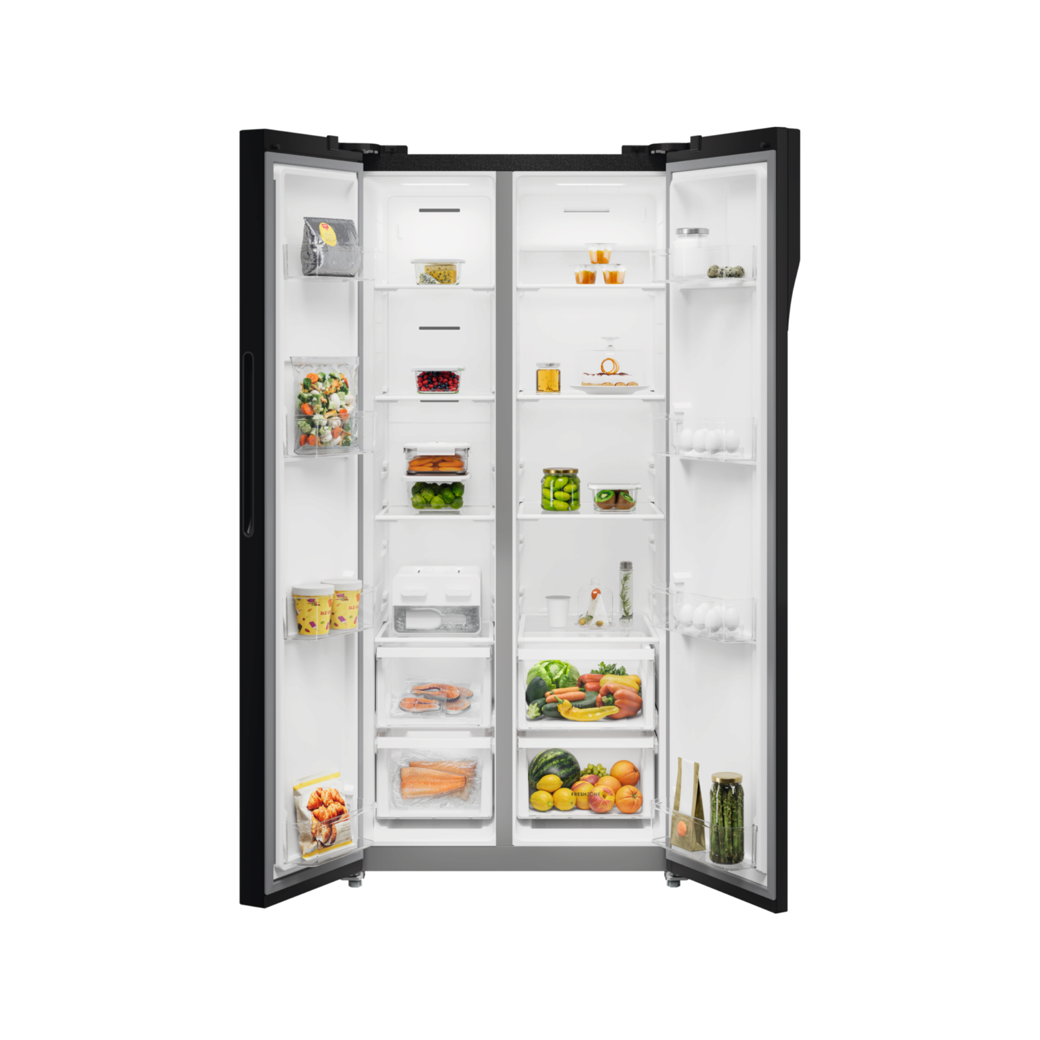 Electrolux 619L UltimateTaste 500 Side-by-Side Inverter Fridge (ESE6200B-B)