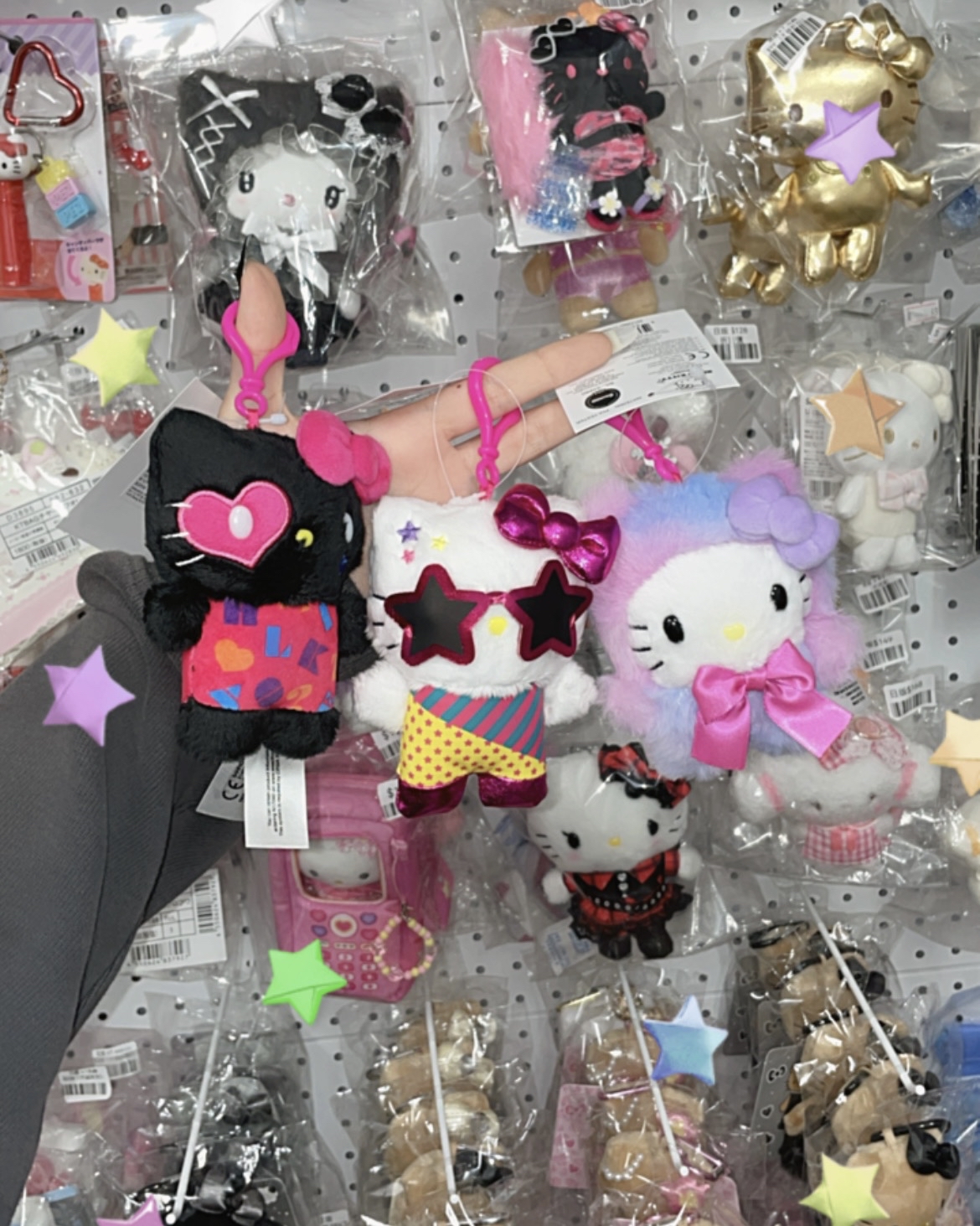 現貨｜美版 馬戲團系列 Hello kitty公仔吊飾（3款）