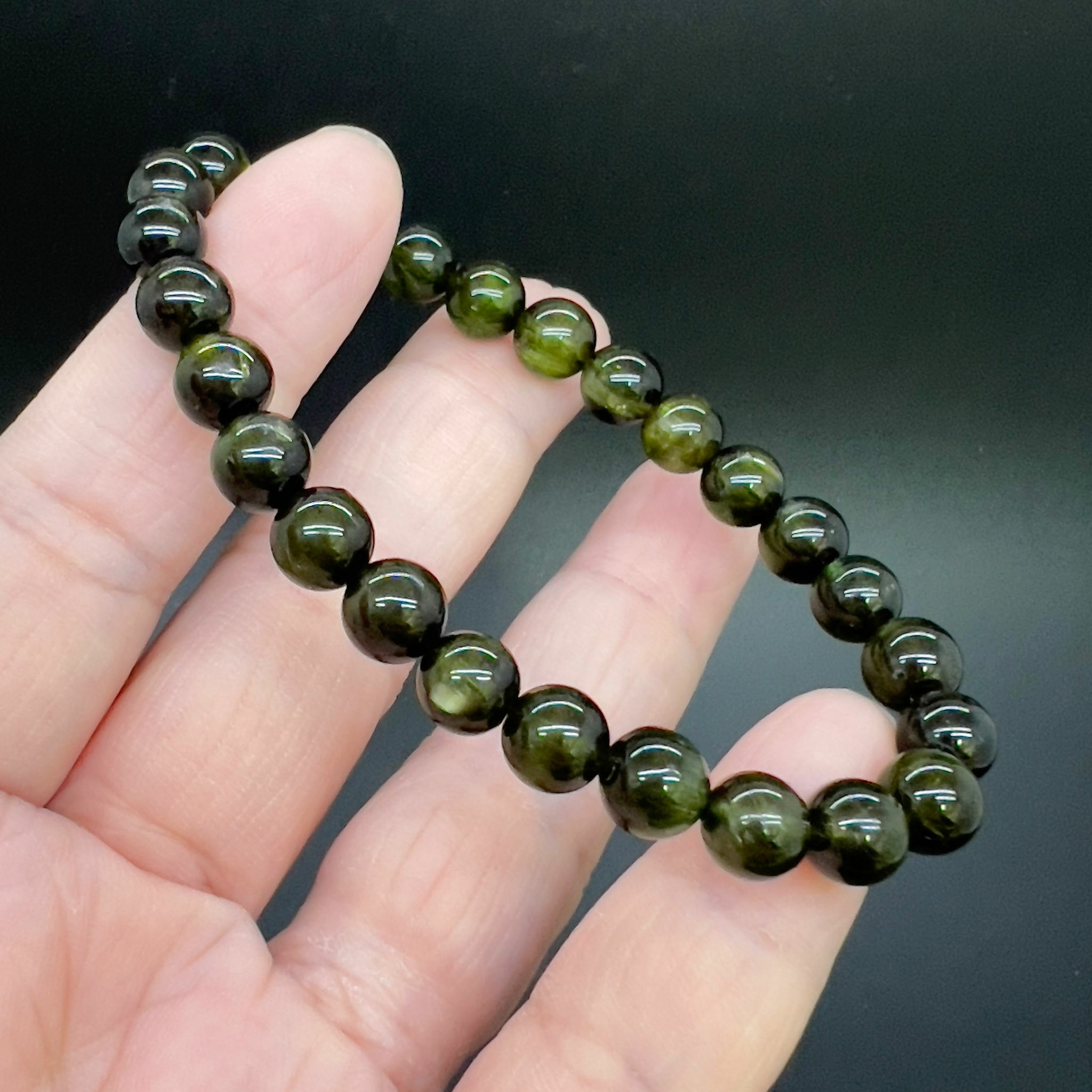 綠碧璽手串 7mm+/-