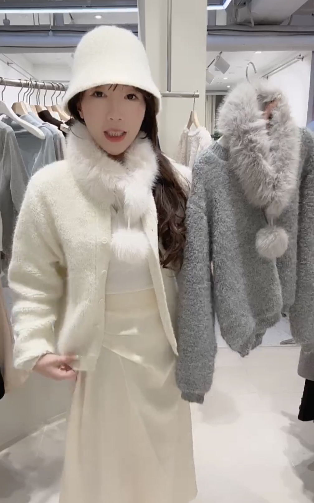 羊羔毛質感外套22/1 東大門檔口直播#ff2725 