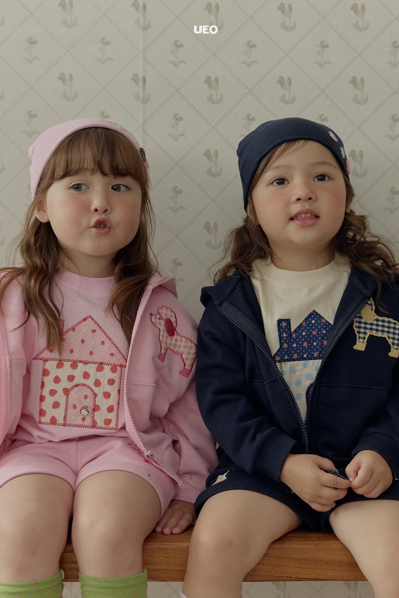 Girls | Poodle Zip-up Hoodie