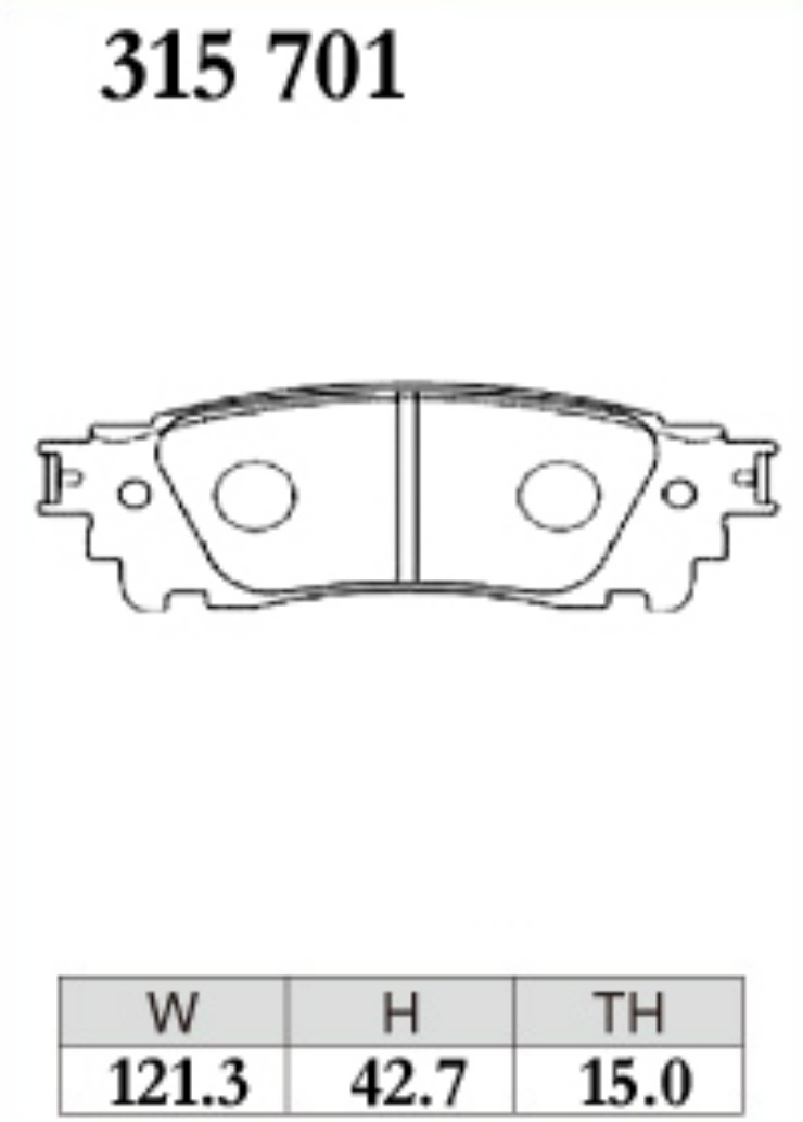 LOW DUST BRAKE PAD - TOYOTA  ALPHARD / VELLFIRE アルファード / ヴェルファイ. F&R