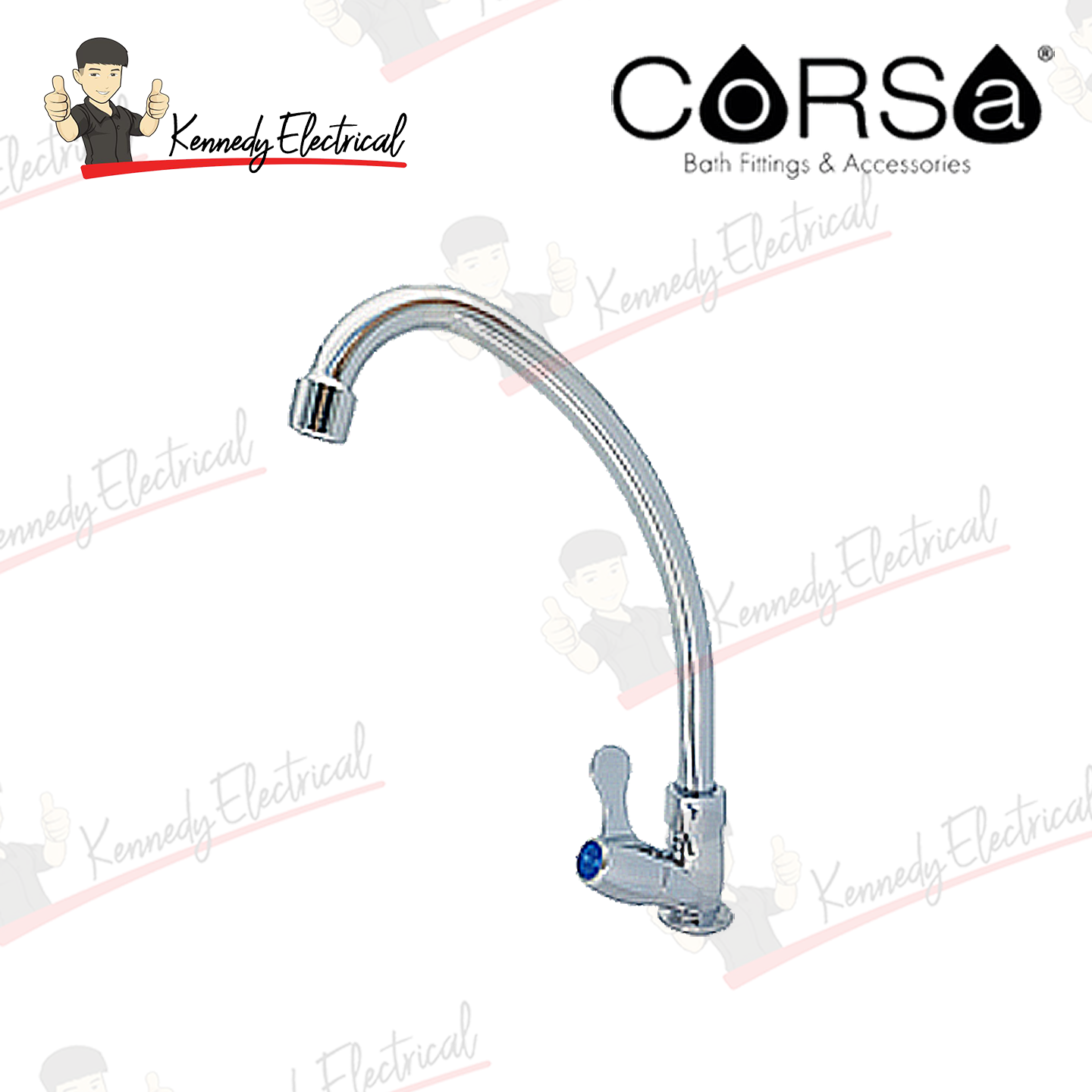 Corsa Abs Pillar Swan Tap (920-B#) W100-2