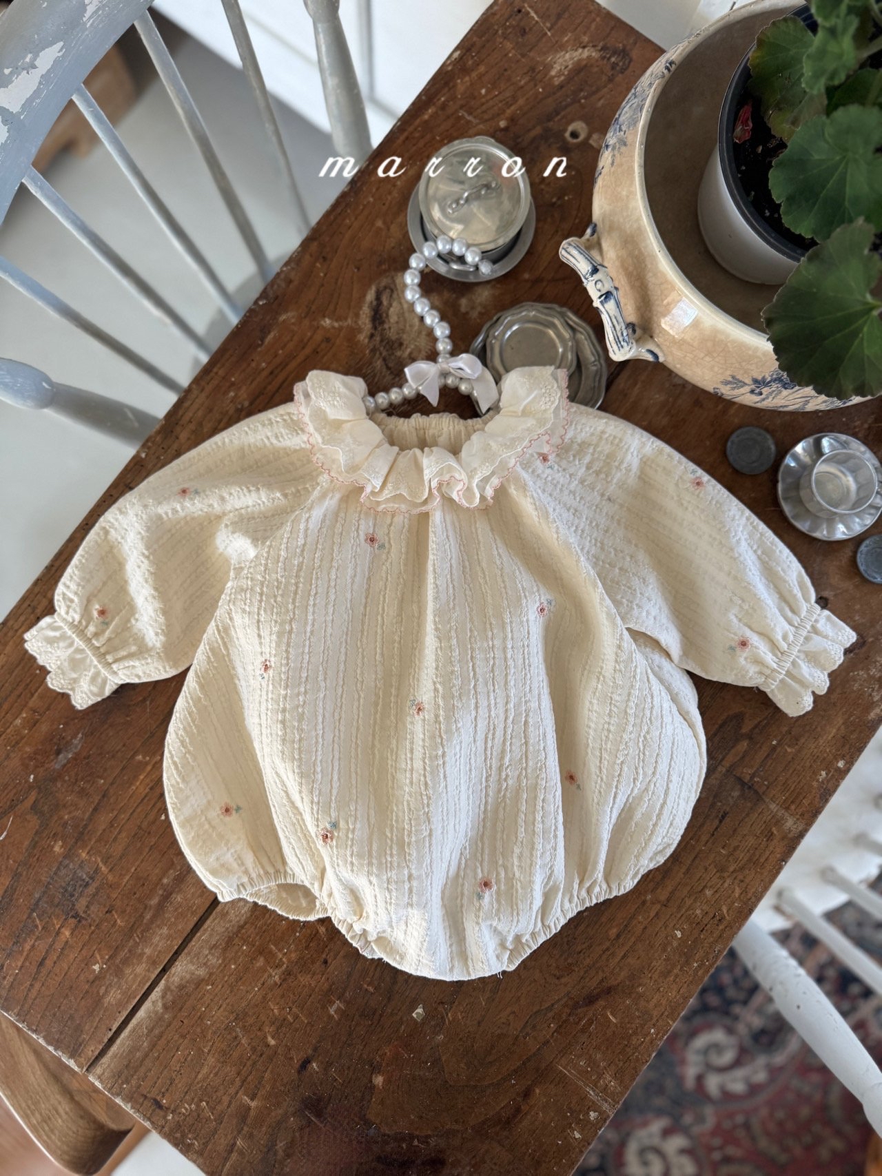 🇰🇷Marron babysuit