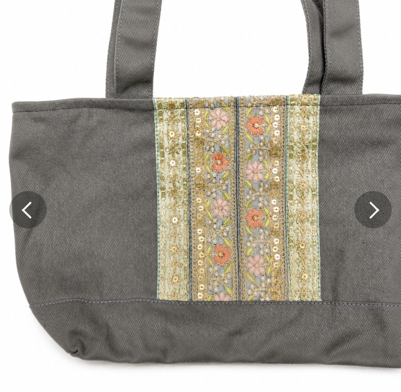 日本進口金刺繡手提袋