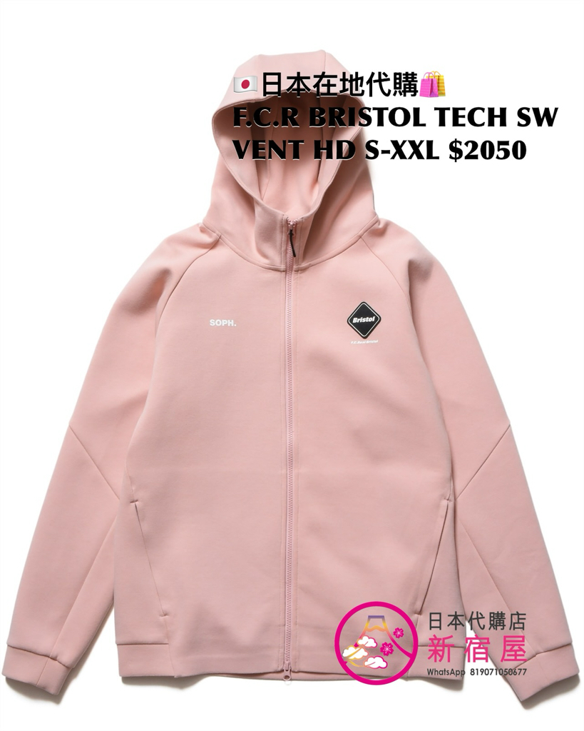 F.C.REAL BRISTOL TECH SWEAT VENTILATION HOODIE/ JACKET/ PULLOVER HOODIE/ CREWNECK TOP/ BLAZER/ JOGGER PANTS/ PANTS
