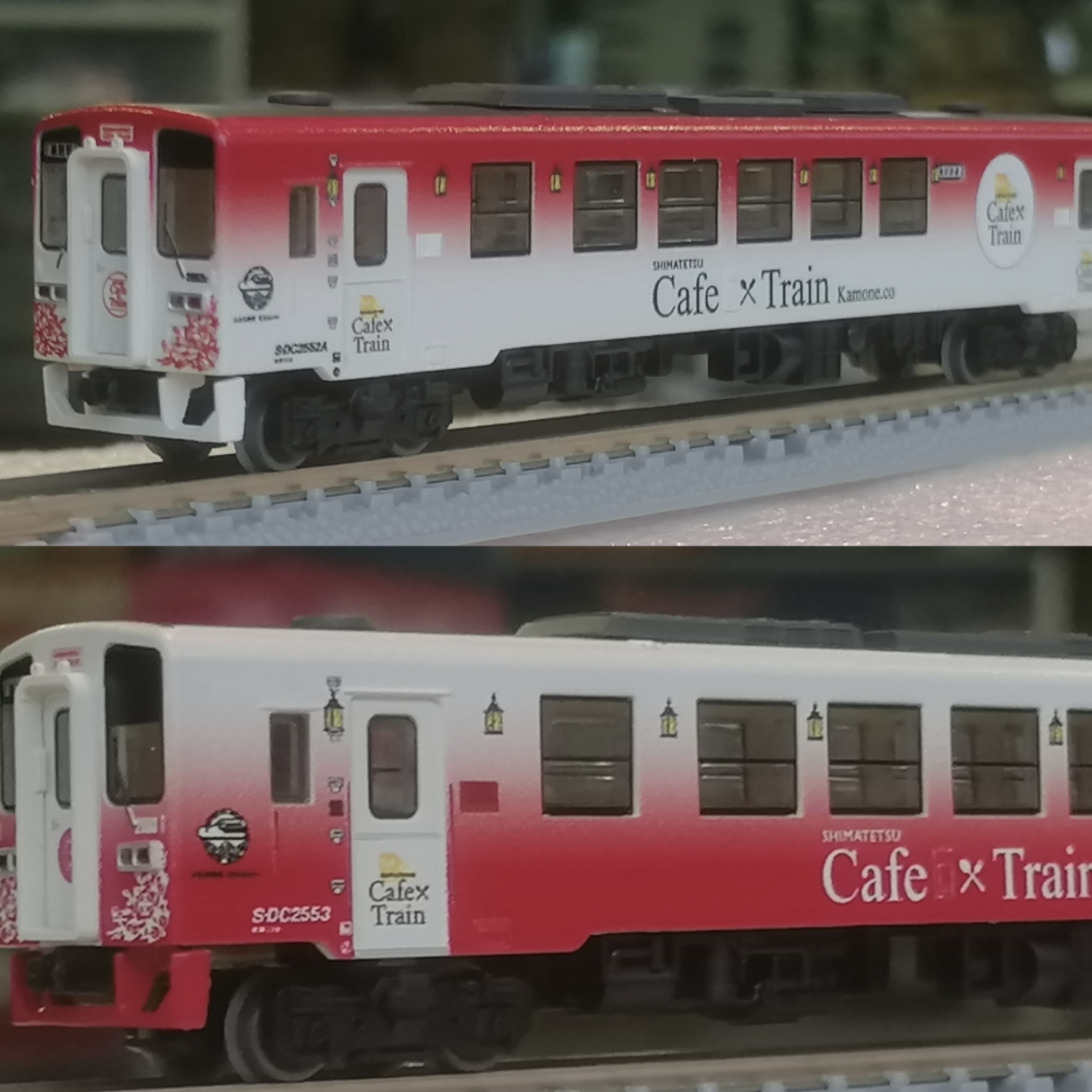 Tomytec N 規 Cafe 火車模型 （靜態展示亦可升級帶動力路軌行走）