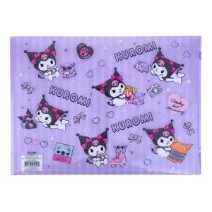 Kuromi-A4-PP-Data-Bag-文件袋| Manis E-shop