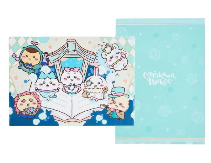 🌸 【預訂】A4 File - Chiikawa 愛麗絲系列 21/8新品
