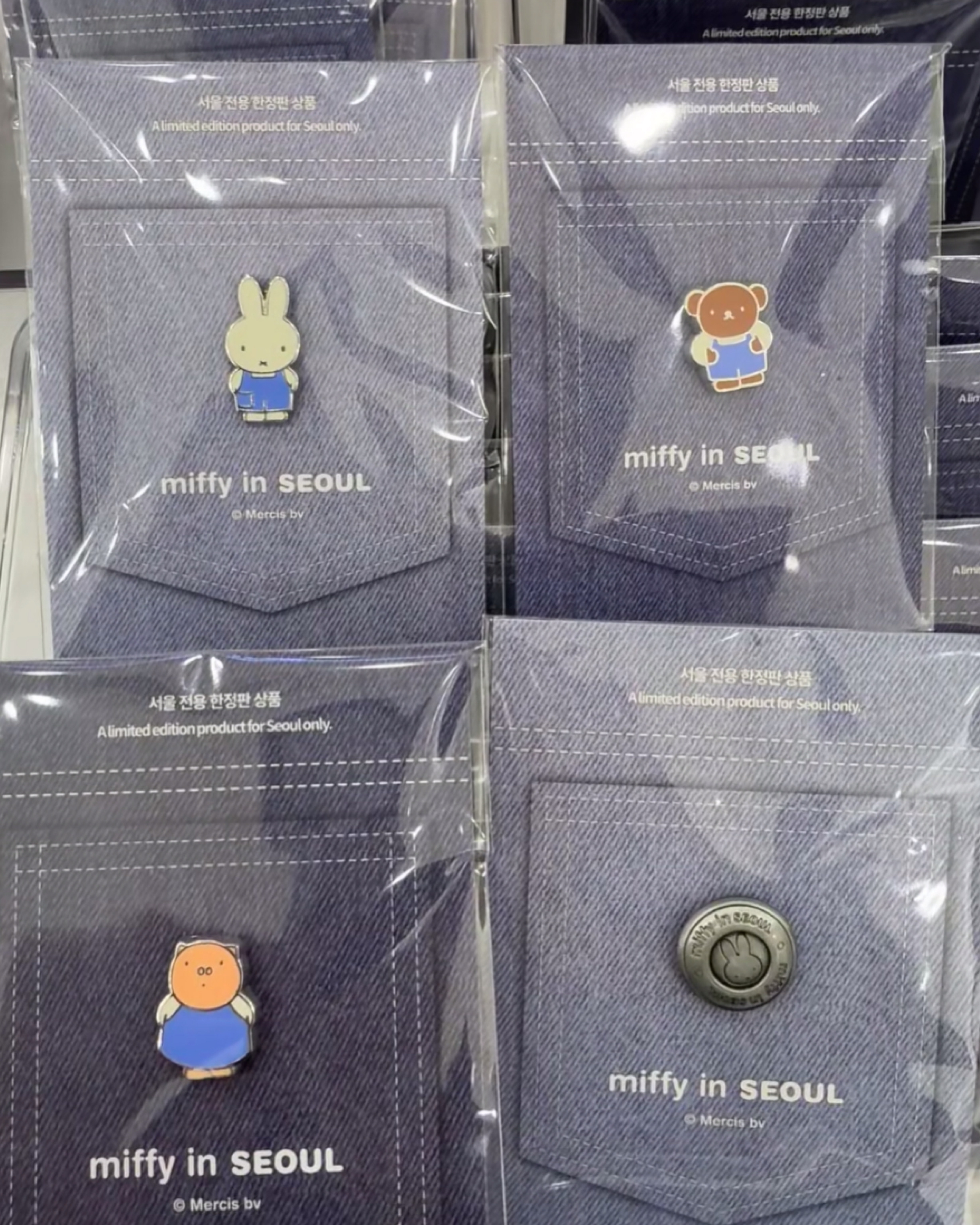 首爾限定Badge