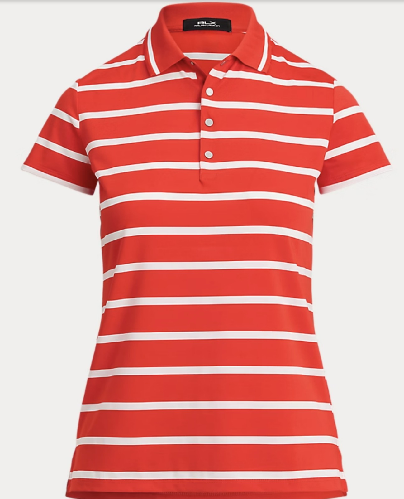 Ralph Lauren RLX SHORT-SLEEVE LIGHTWEIGHT AIRFLOW STRIPED POLO (SLIM FIT)