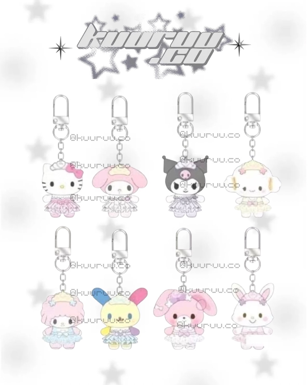 9月新品預訂｜公仔吊飾盲盒（全套）🎀芭蕾舞裙系列