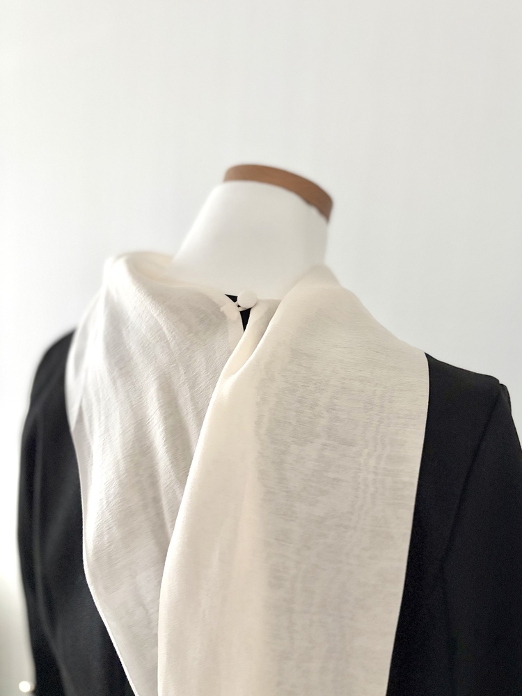 Therese Scarf Dress (Black)