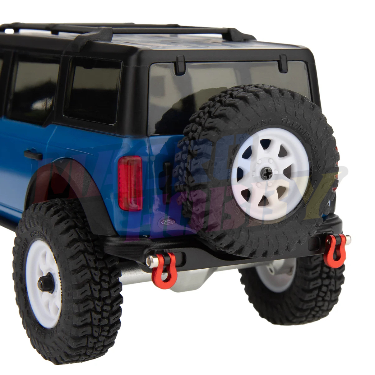 MEUS Racing Aluminum Front Rear Bumpers for 1/30 SCX30 Bronco #520113