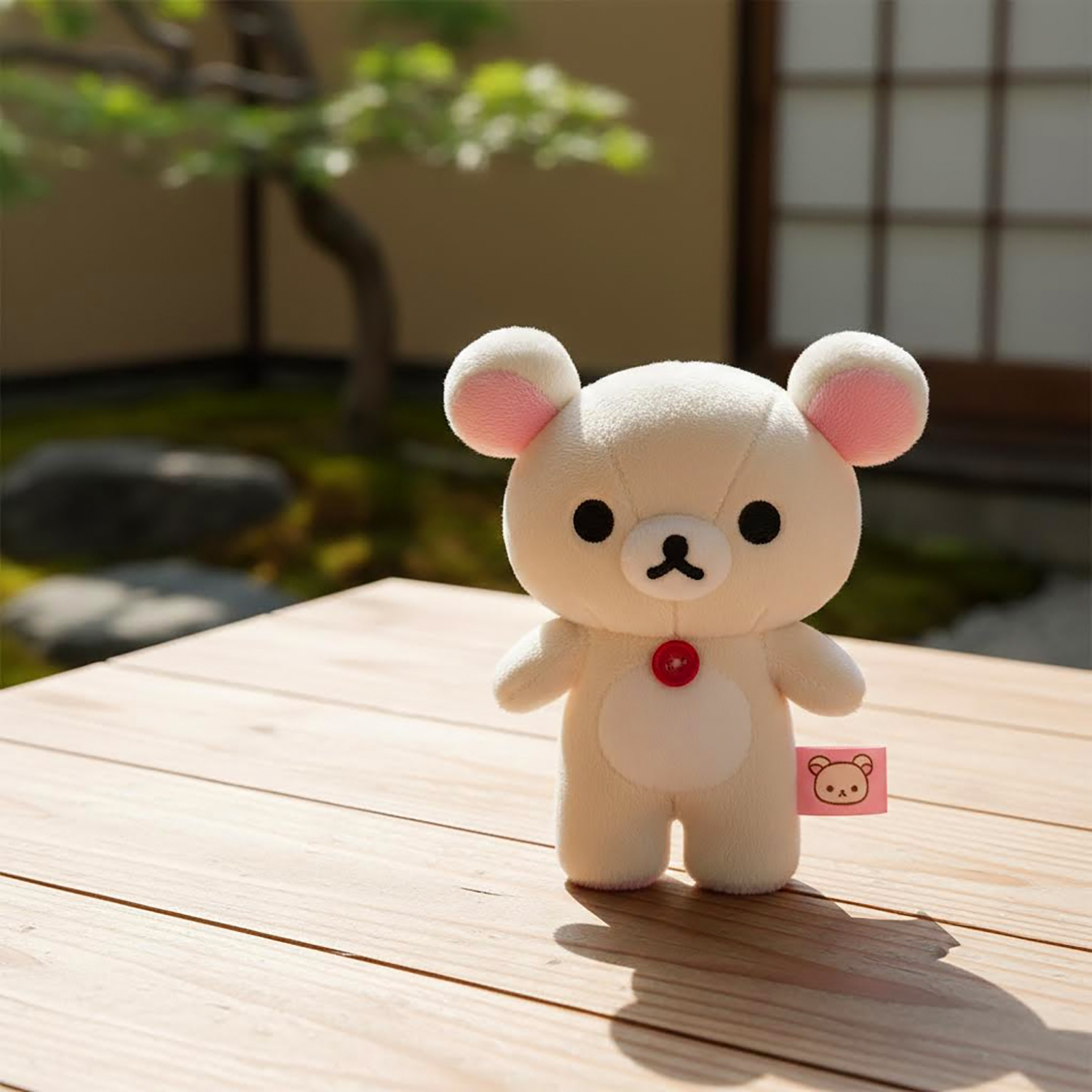 鬆弛熊 - 站立公仔 (小白熊款)