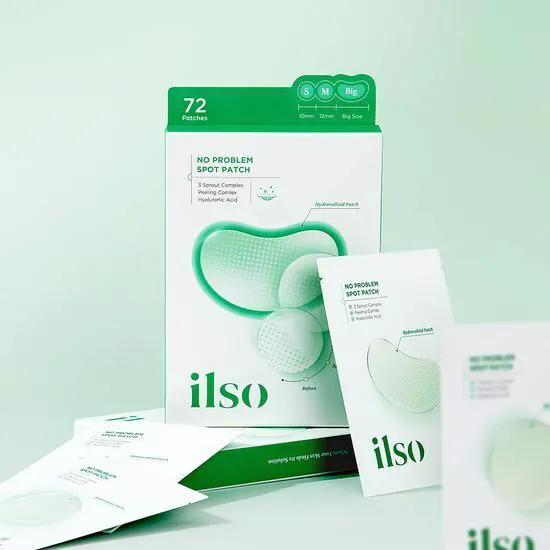 ilso 強效控油降紅保濕痘痘隱形貼 72貼