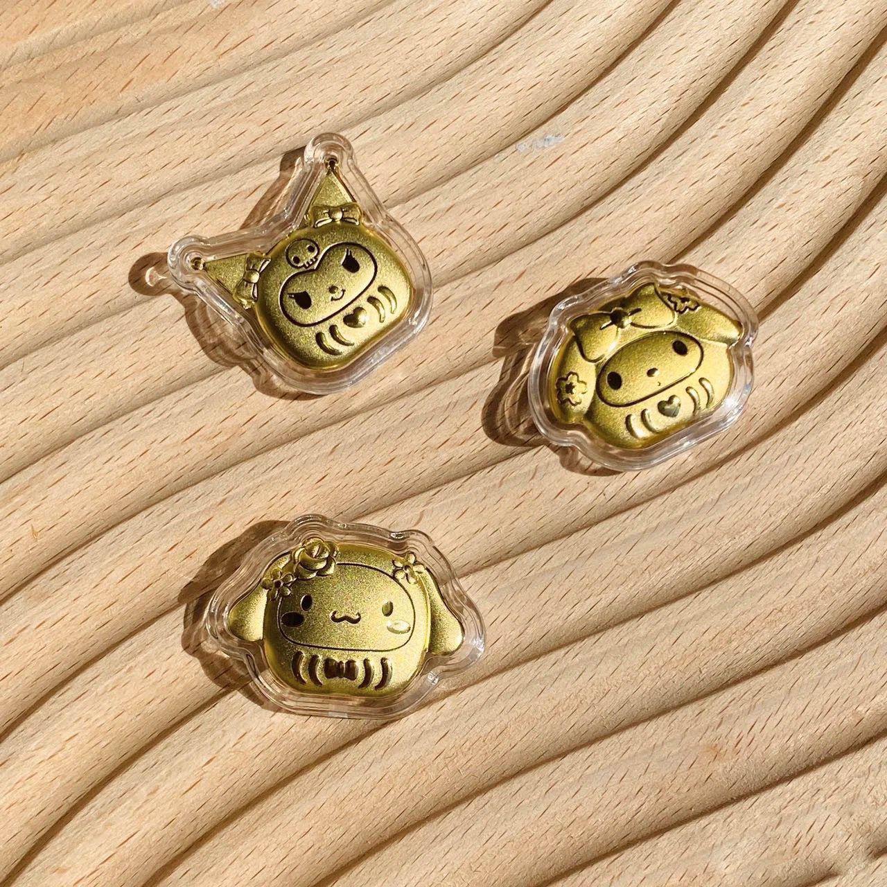 Sanrio仿金御守掛件