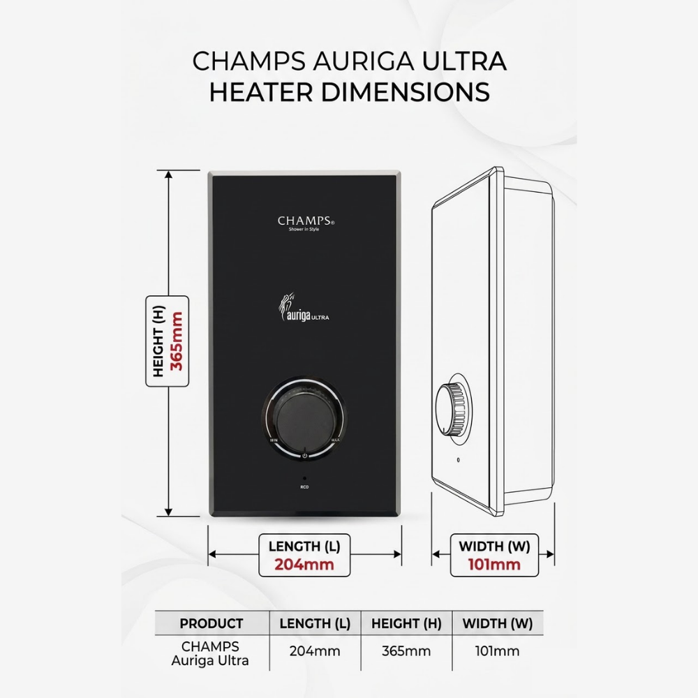 Champs Auriga Core Instant Water Heater USeu