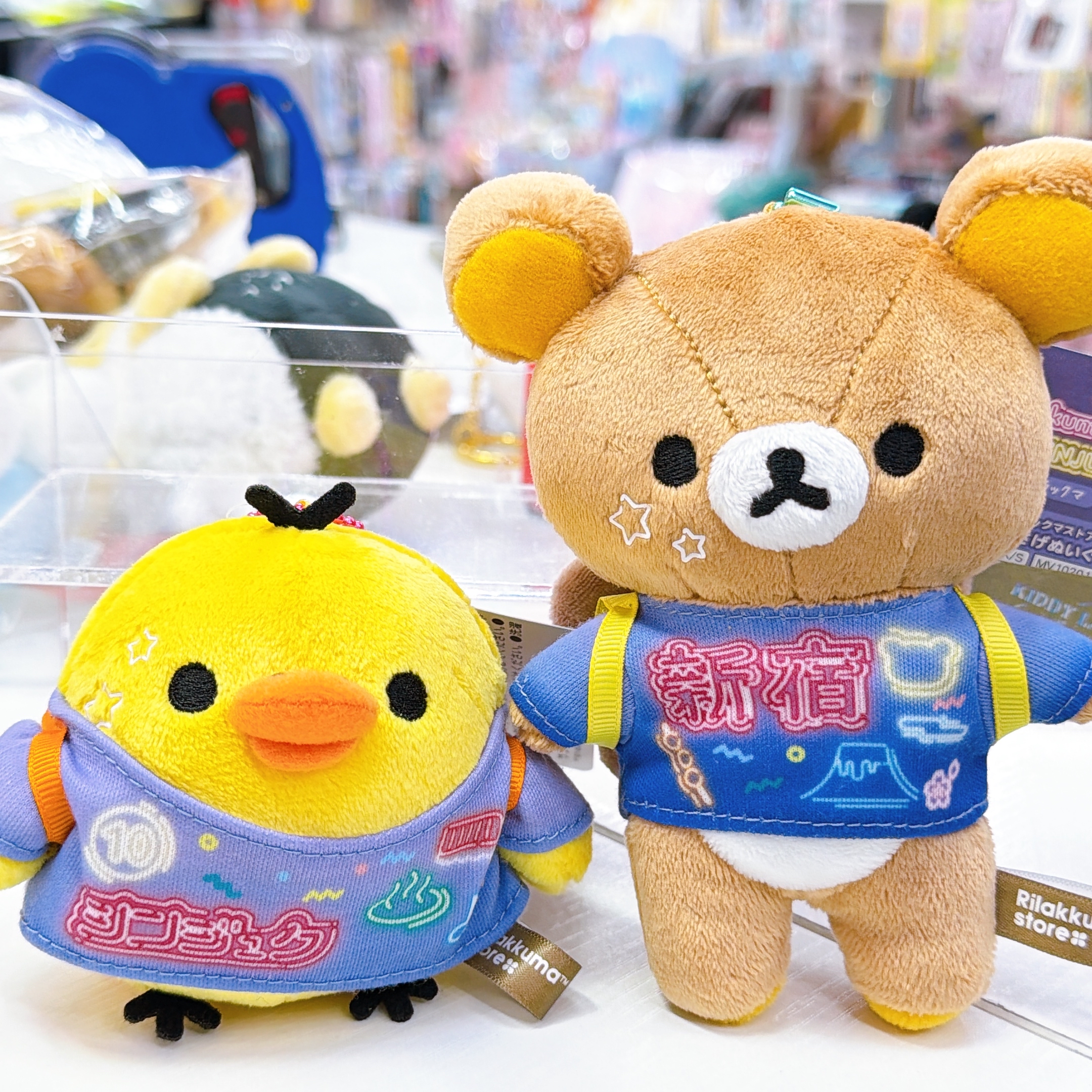 日本直送日本限定新宿店限定版鬆弛熊掛飾