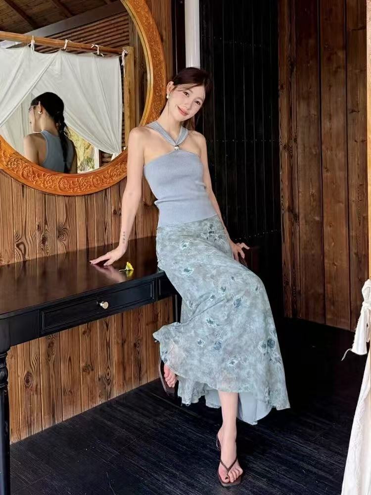 TP361挂脖纯欲抹胸