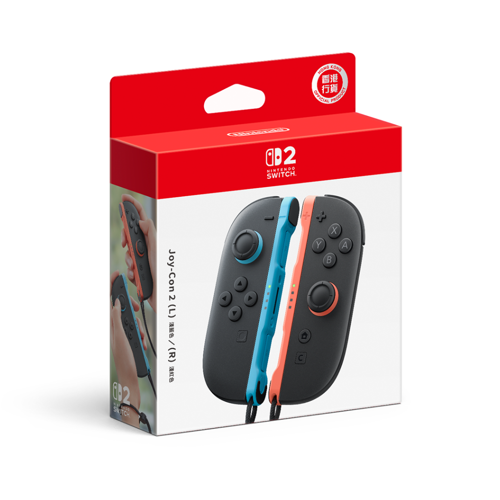任天堂 Nintendo Switch 2 Joy-Con 2 (L)/(R) 控制器 香港行貨