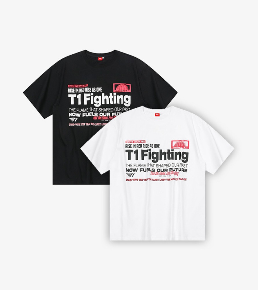 [T1 x Essential] T1 Fighting T-Shirt