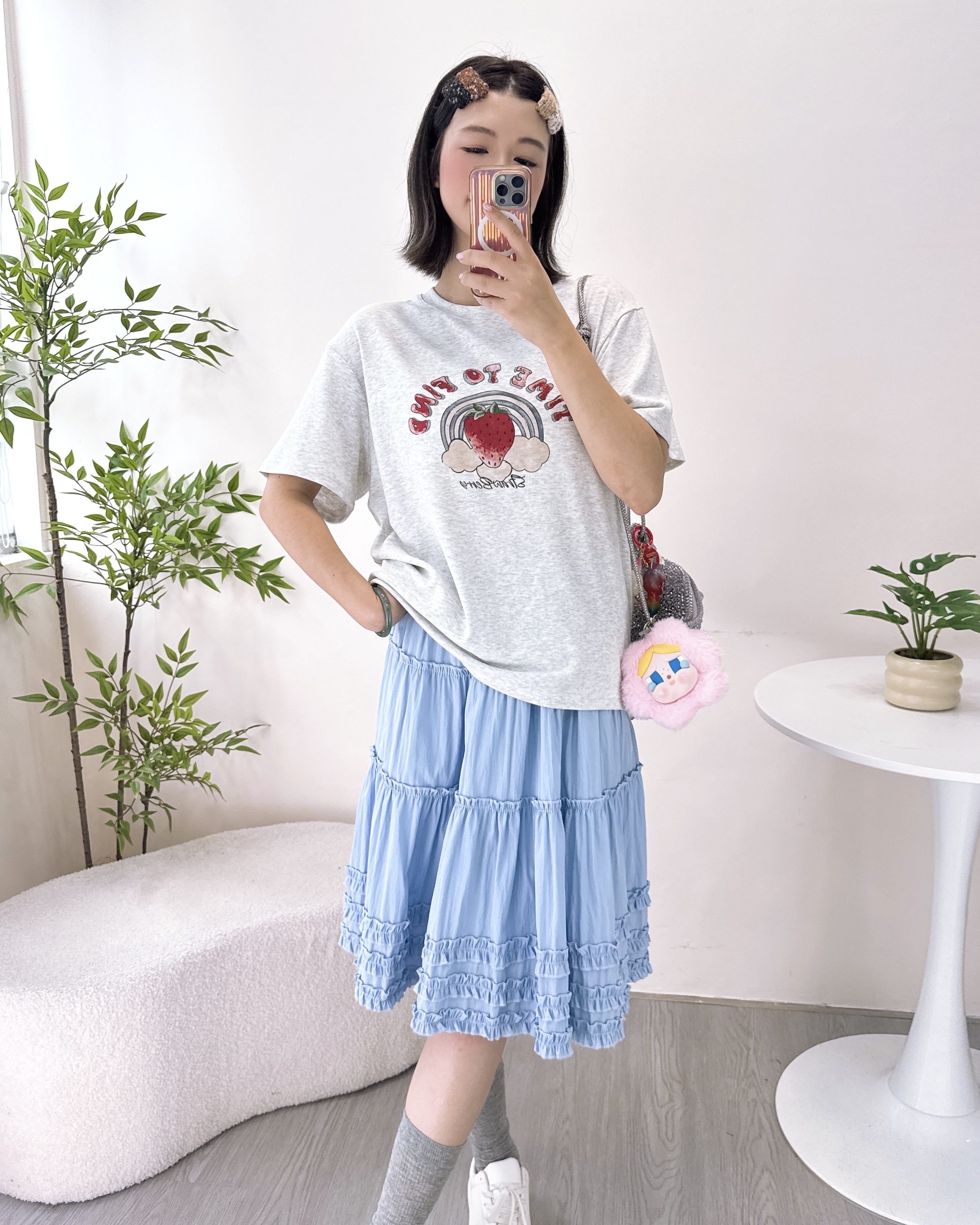 極親膚純棉士多啤梨上衣 3色