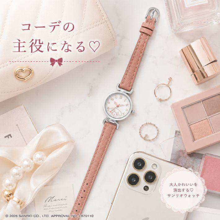 🆕【⭐訂購⭐】日本直送 🇯🇵 🌀#Sanrio 優雅復古風 #手錶［4款選］🌀[ELFD-0126][260715]