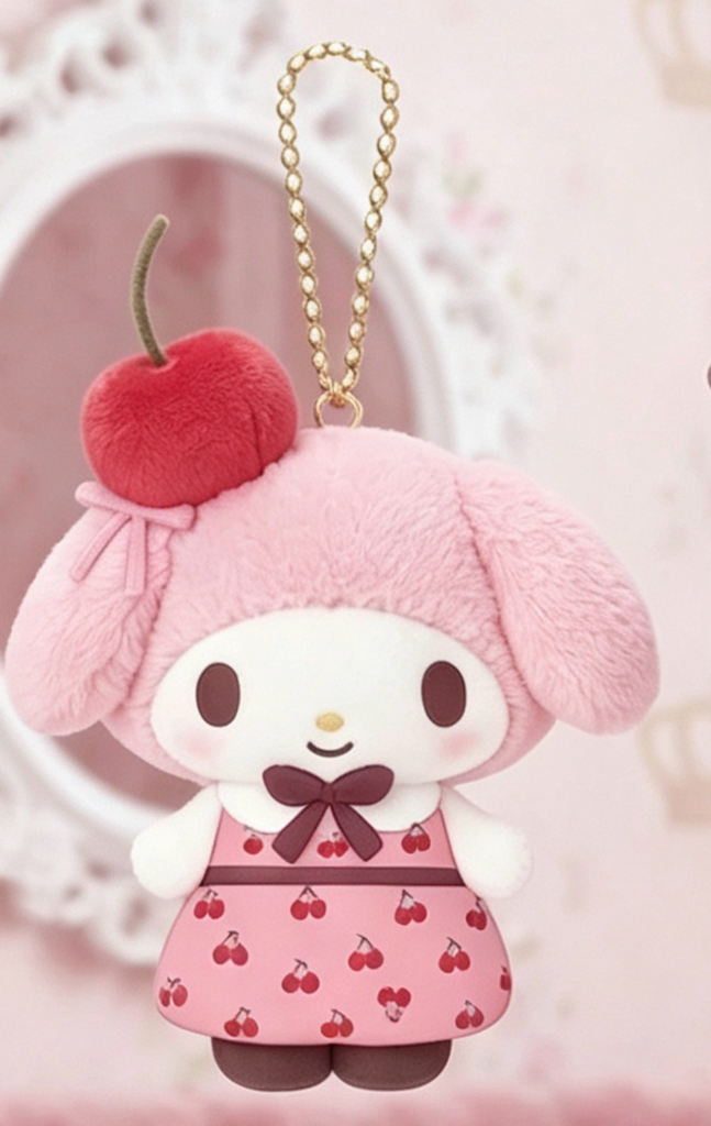 [12月尾到貨] 12月Sanrio 新款櫻桃碎花系列掛飾